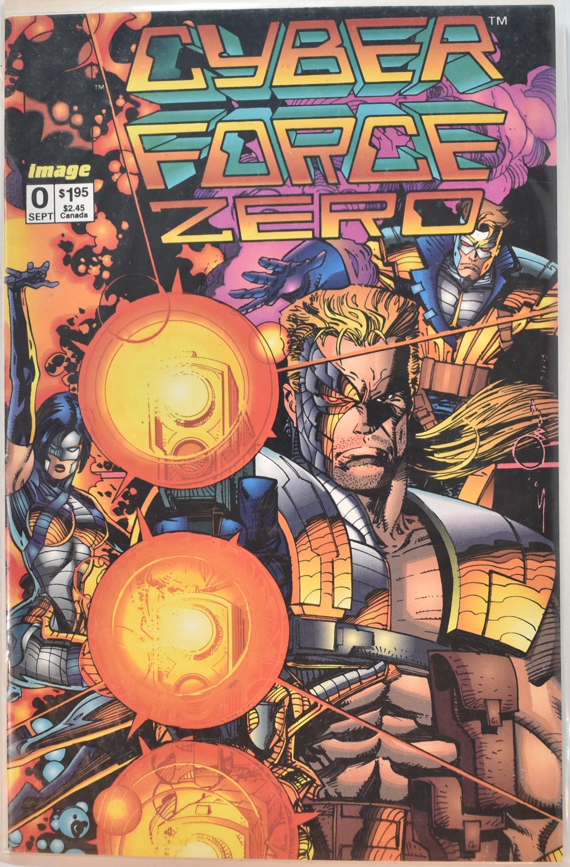Cyber Force Zero Image Comics 0 Sept Fine Print