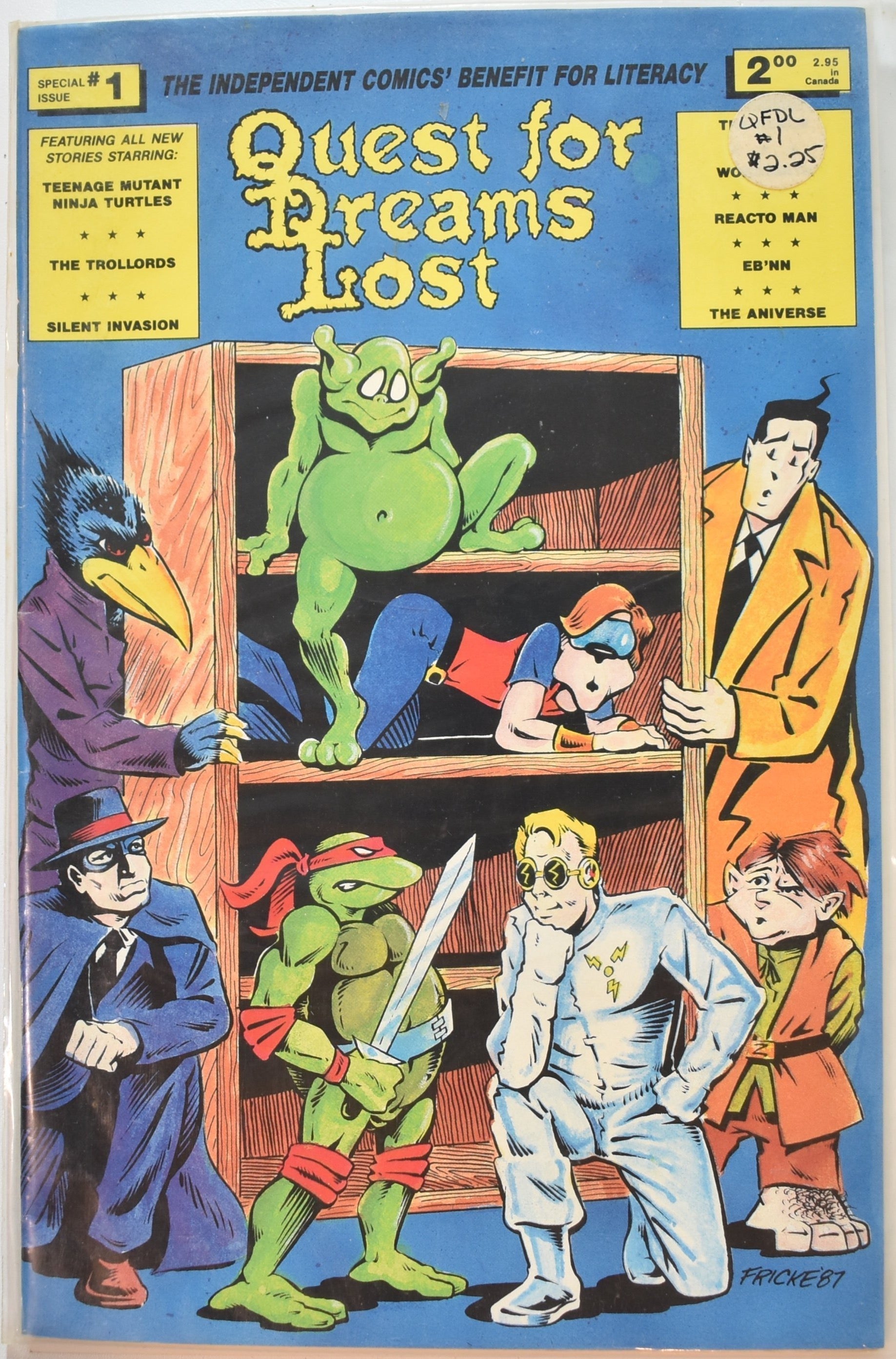 Quest For Dreams Lost 1 Comic Book