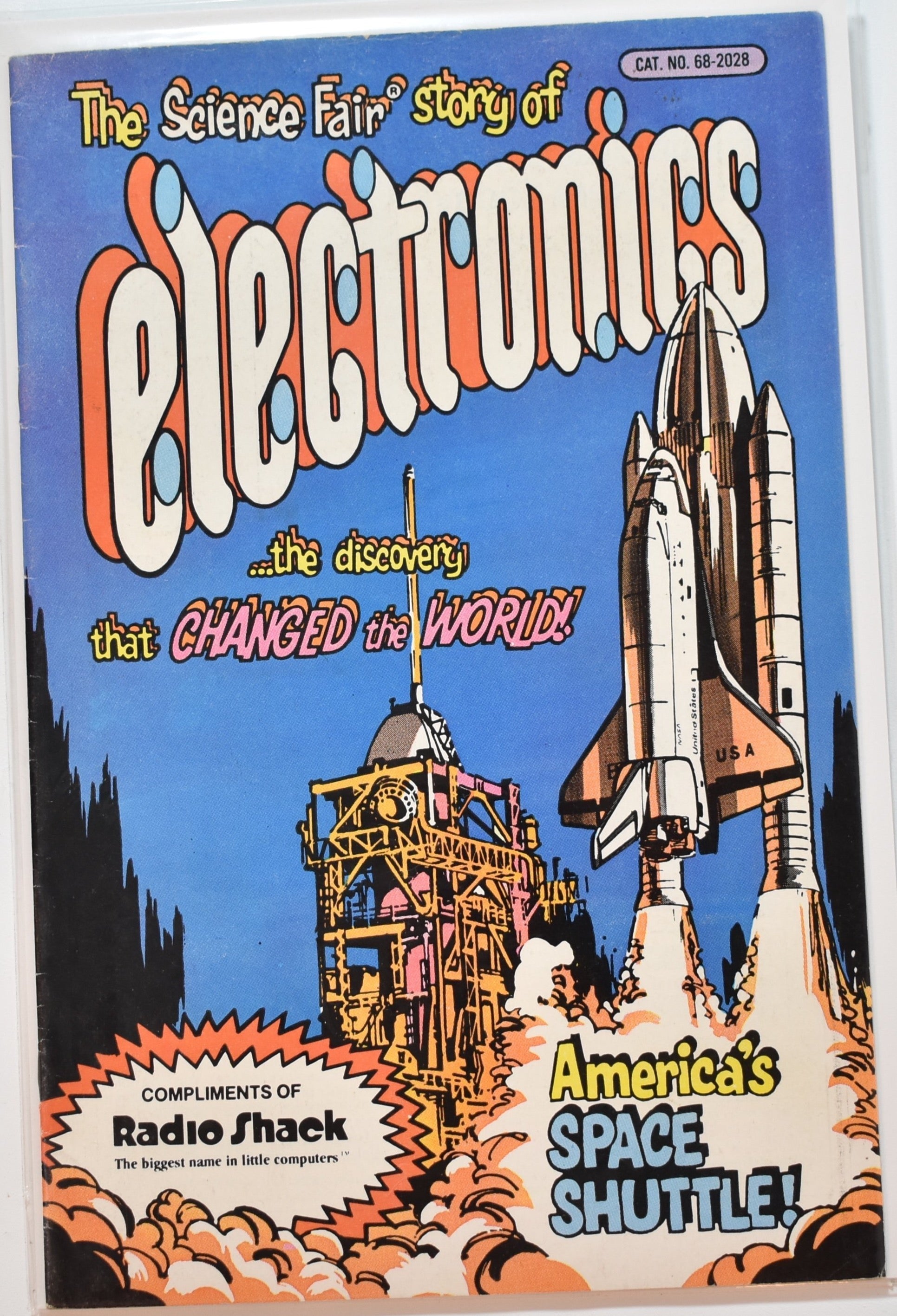 The Science fair story of electronics comic book