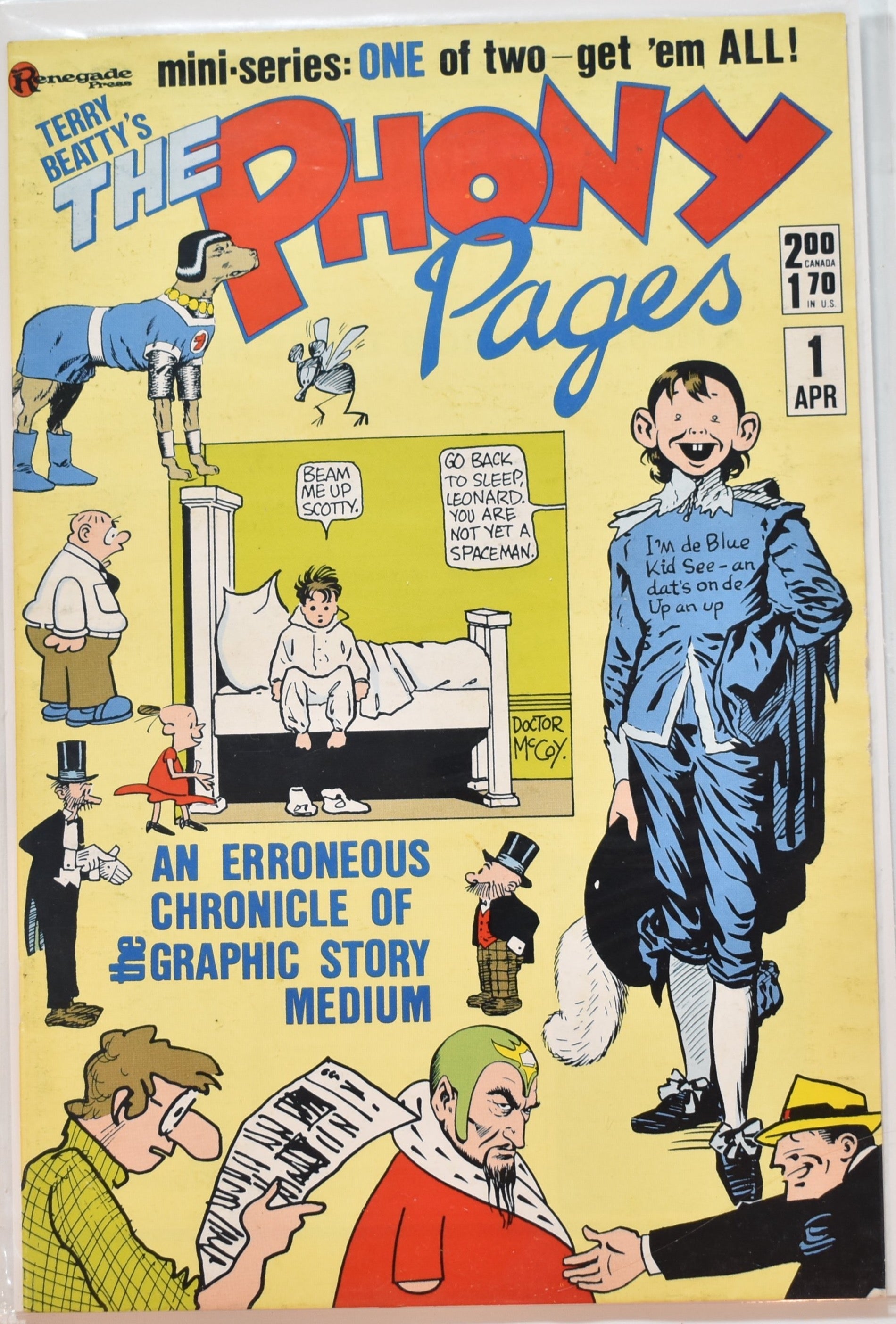 The Phony Pages 1 Comic Book