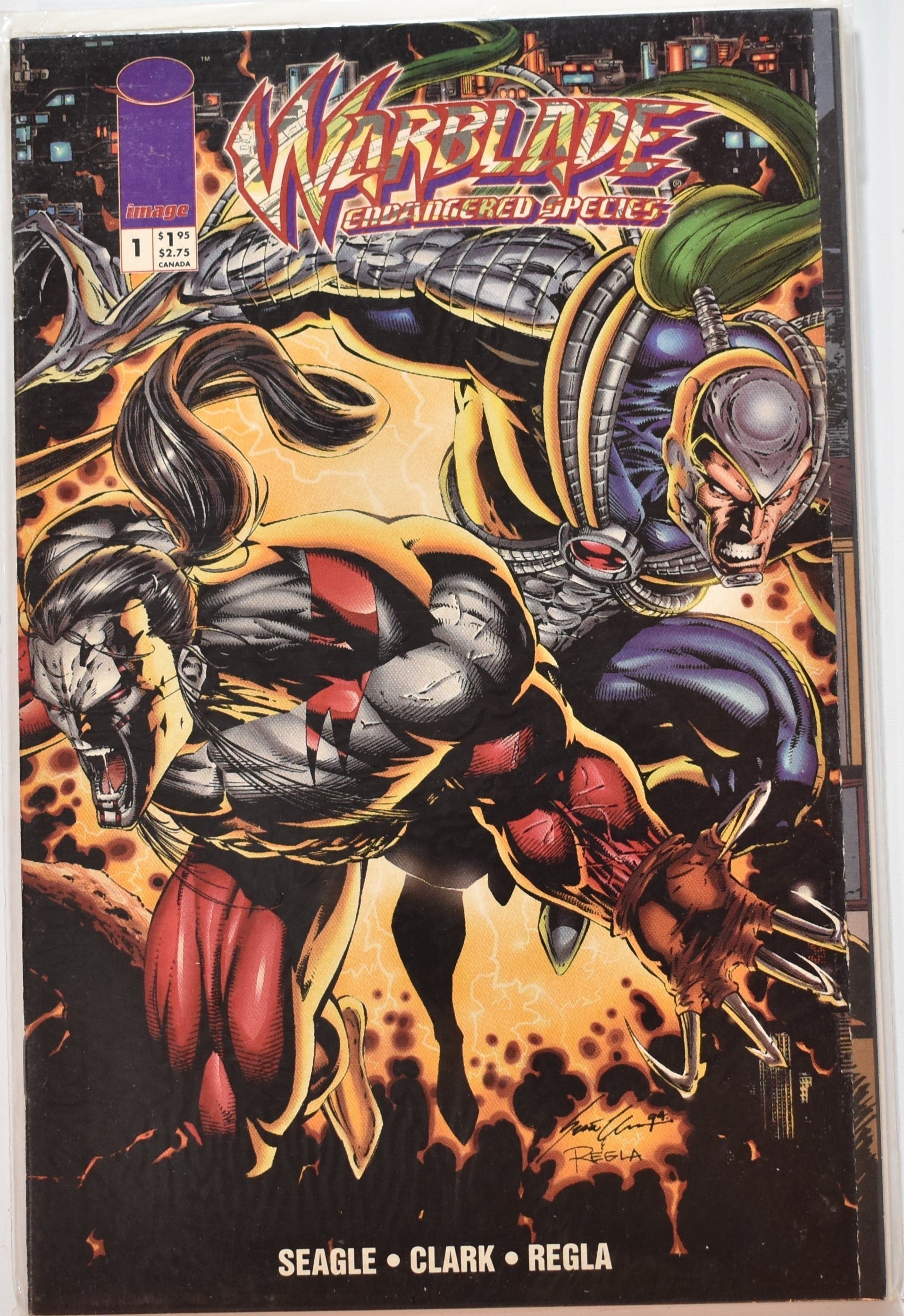 Warblade 1 Comic Book Image Comics