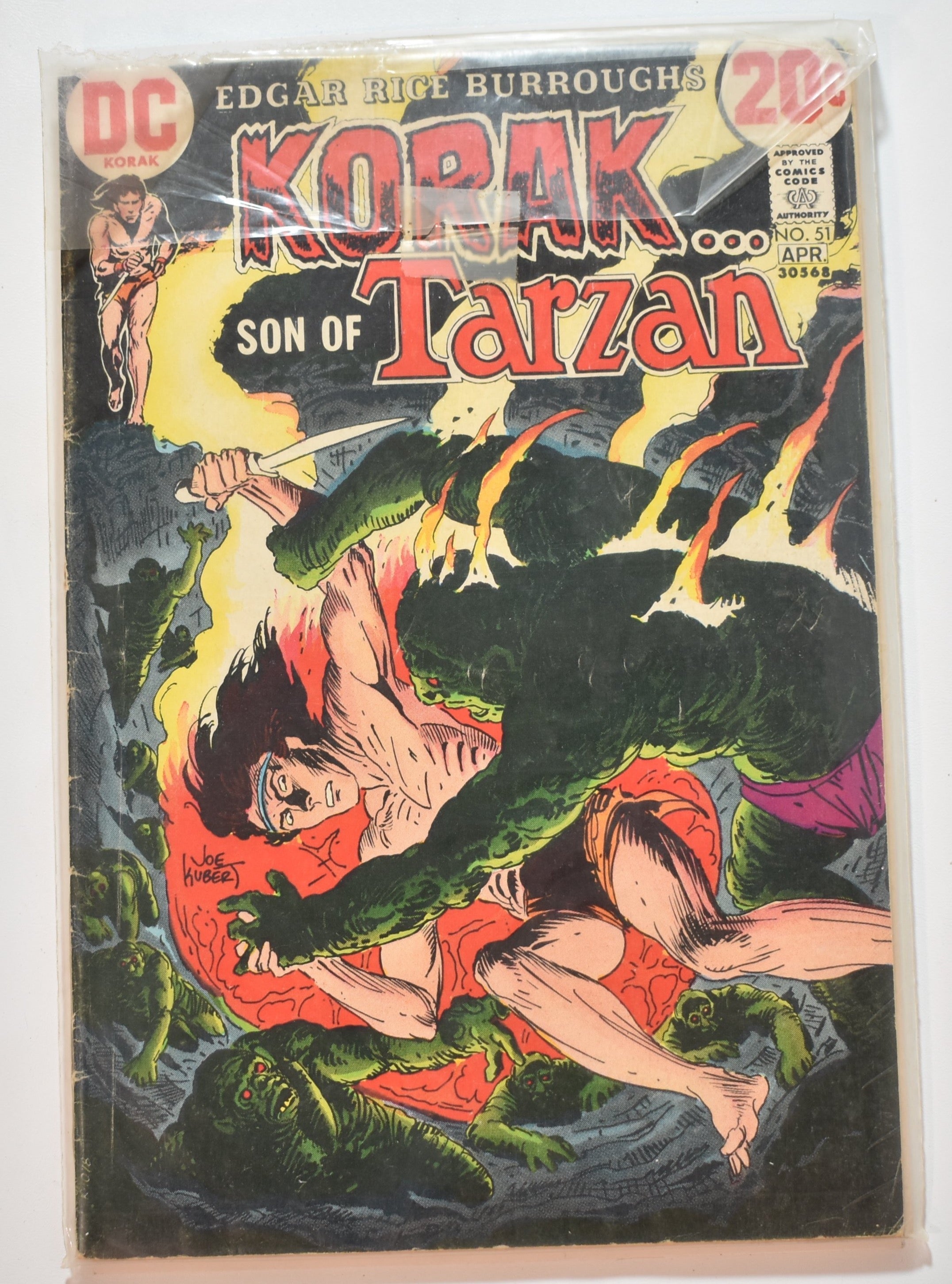 Korak son of Tarzan Dc Comics No. 51