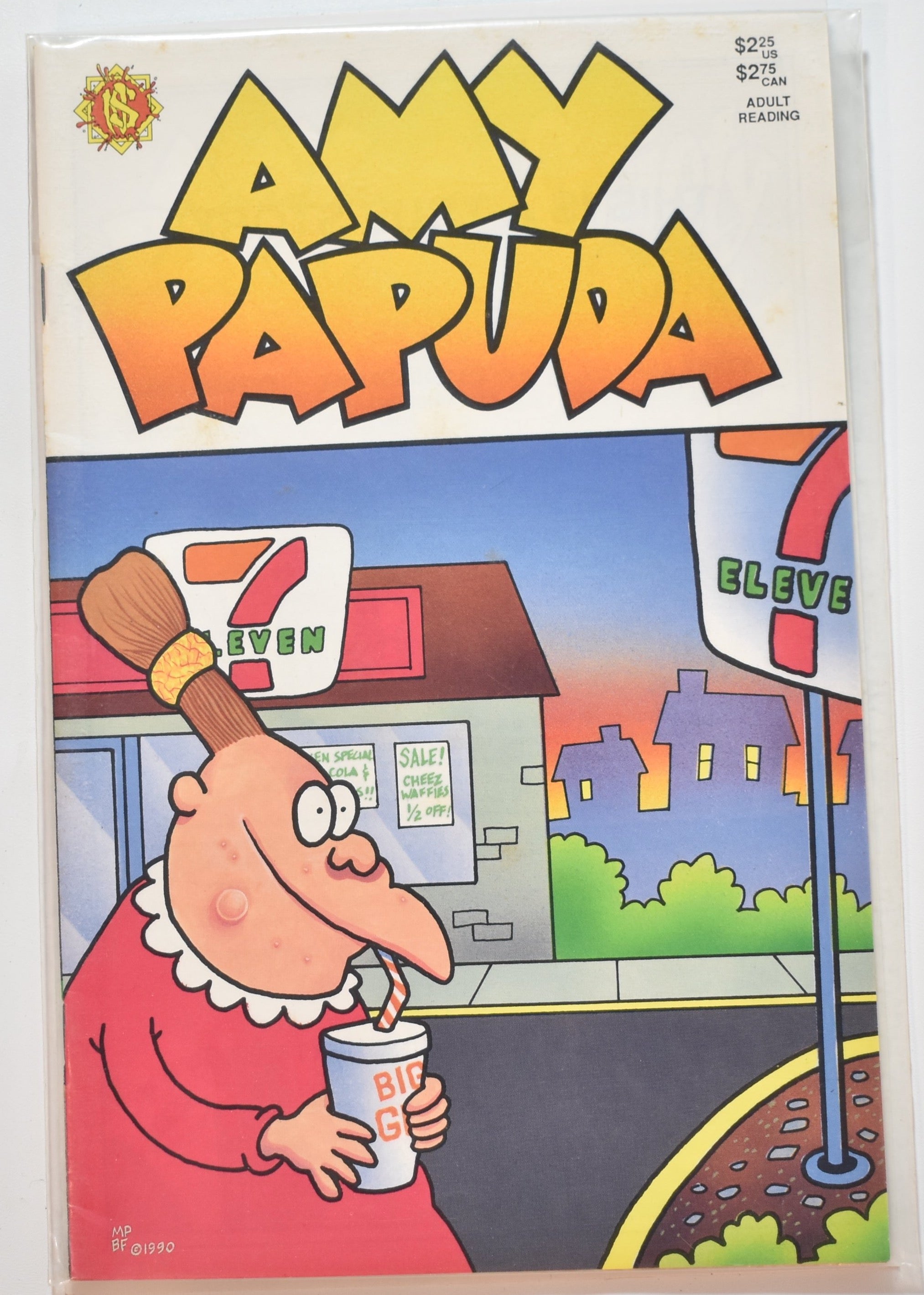 Amy Papuda 7 Eleven Comic book