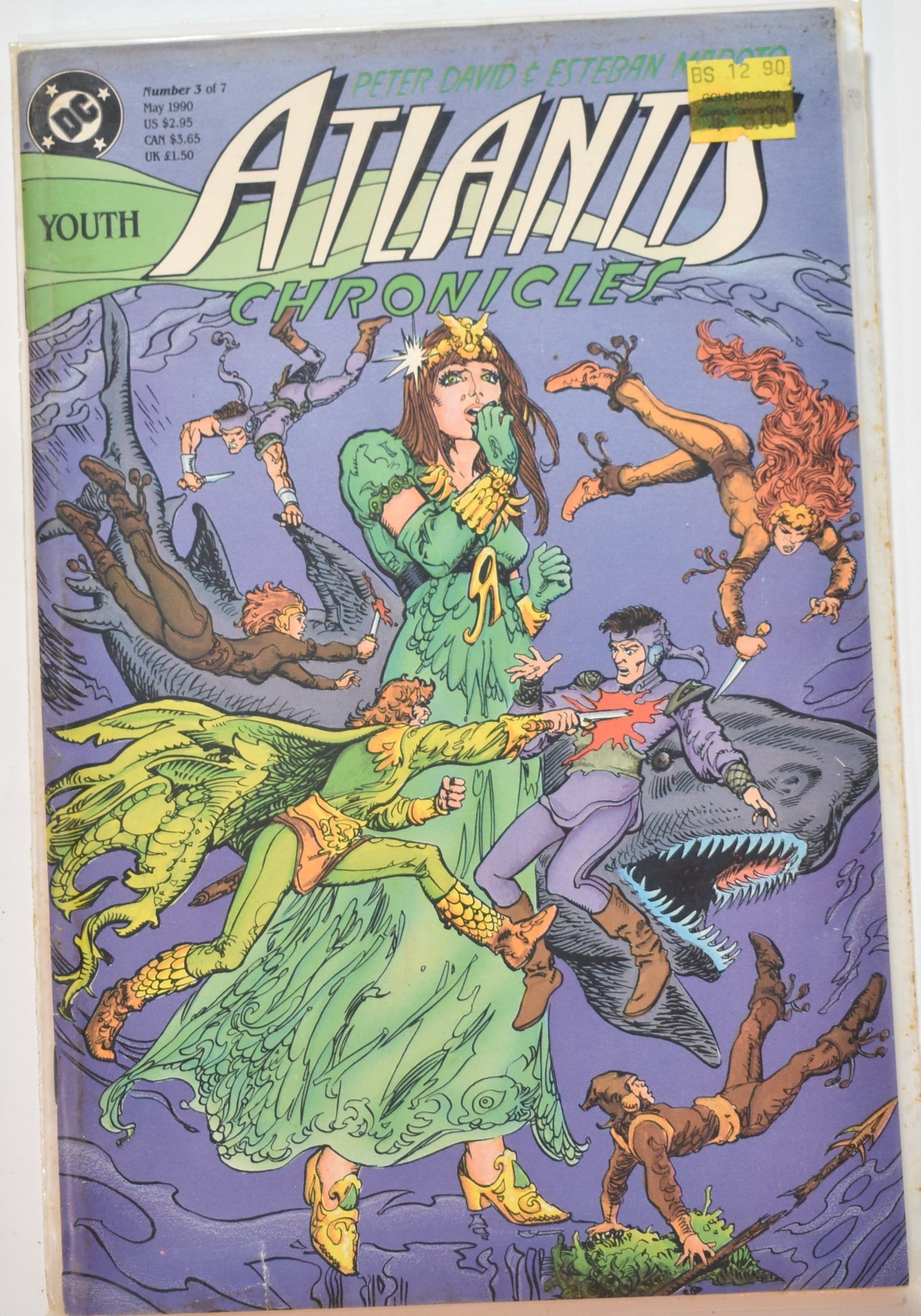 Atlantis Chronicles Dc Comics 3 of 7 Issues