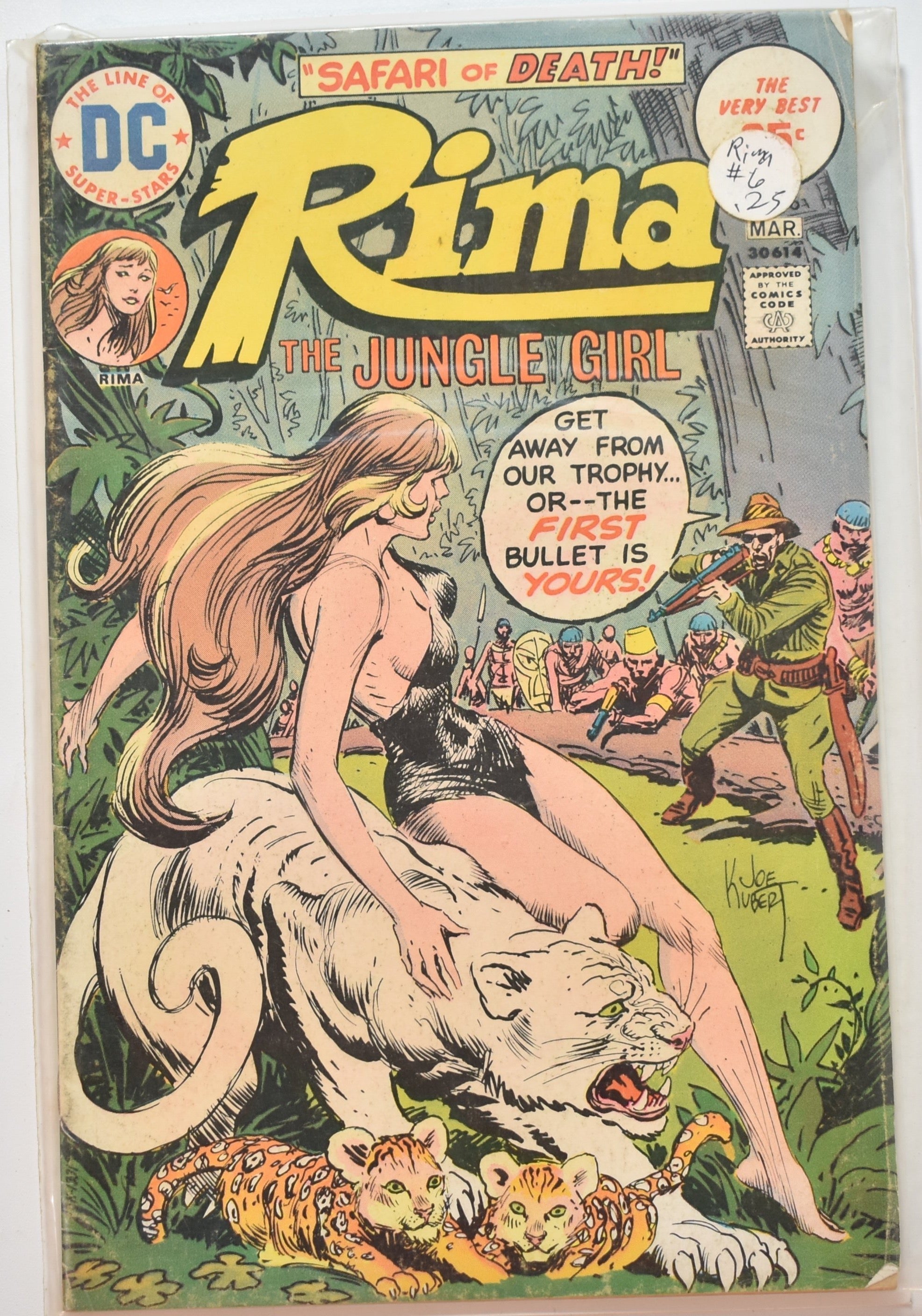 Rima The Jungle Girl 6 Dc Comics