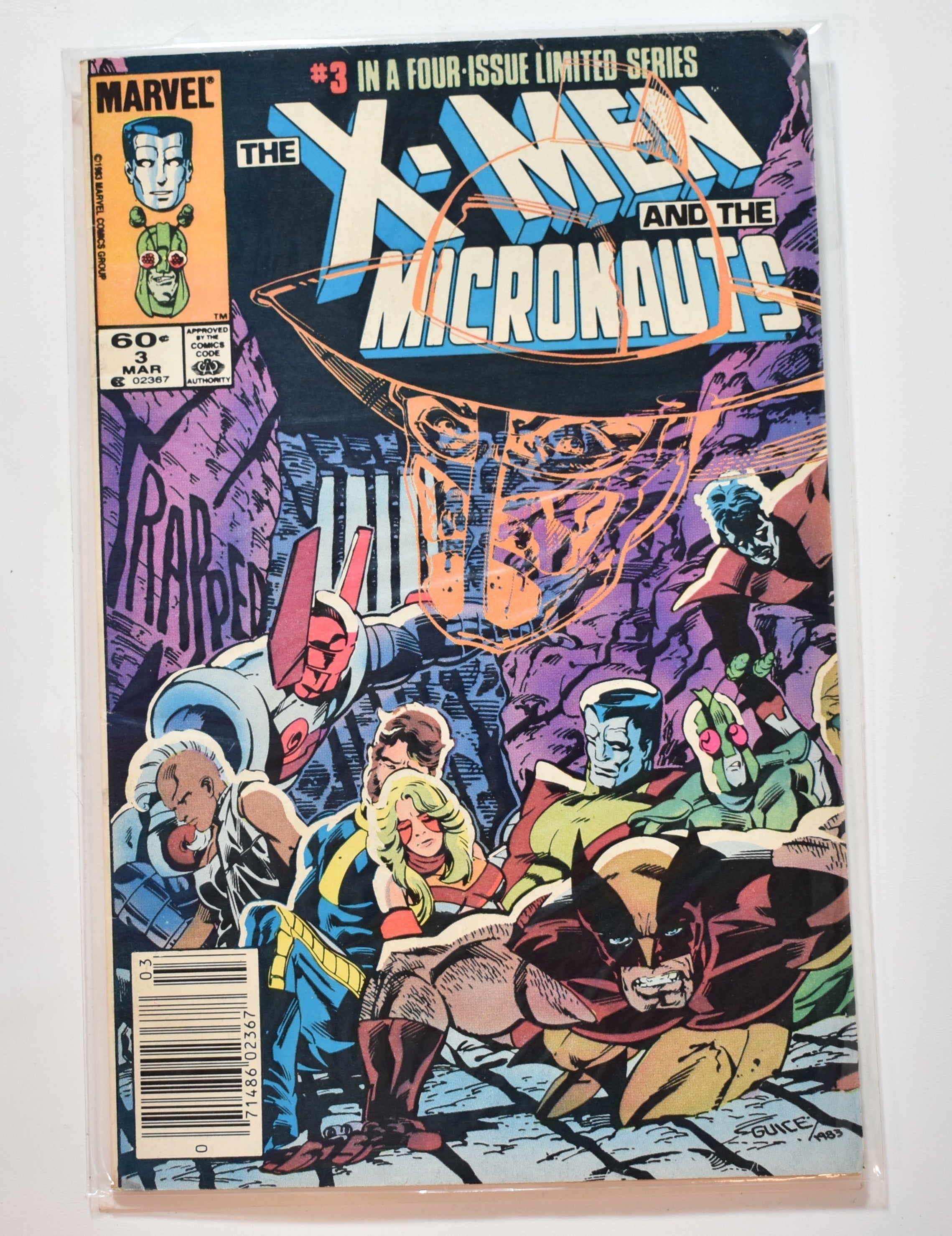 The X - Men and the Micronauts 3 Marvel