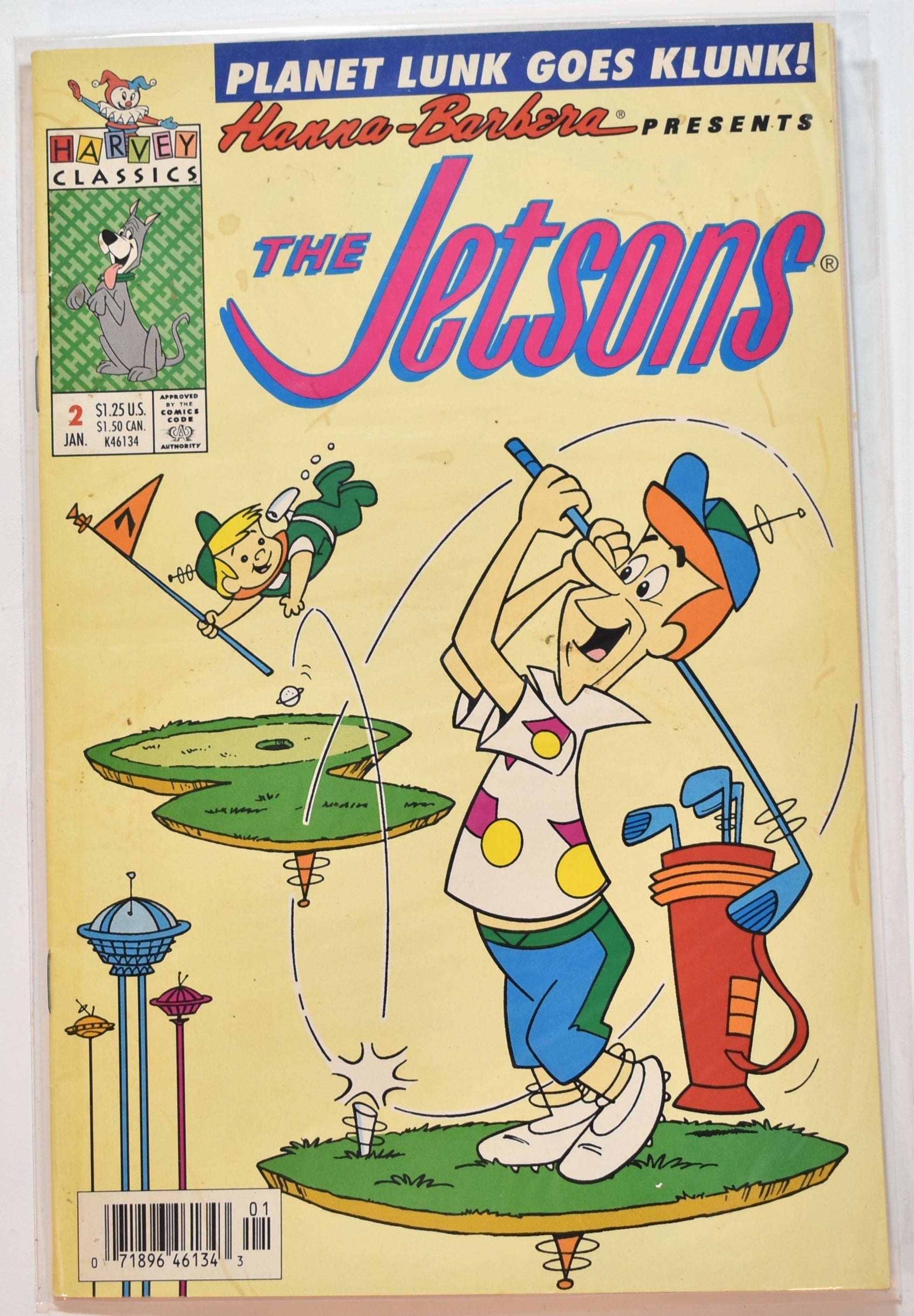The Jetsons Comic Book #2 Harvey Classics