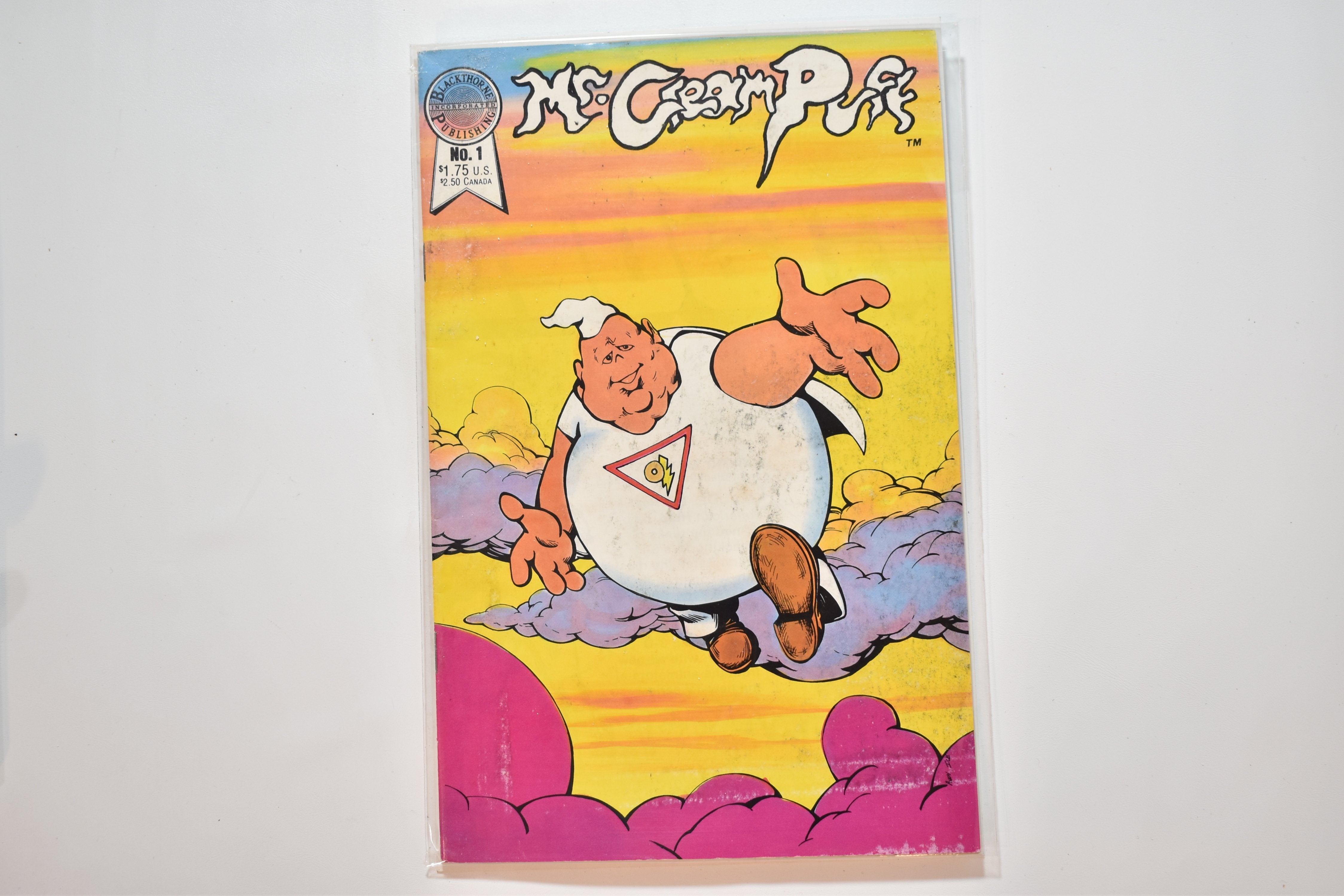 Mr. Cream Puff No. 1 black Thorne Publishing