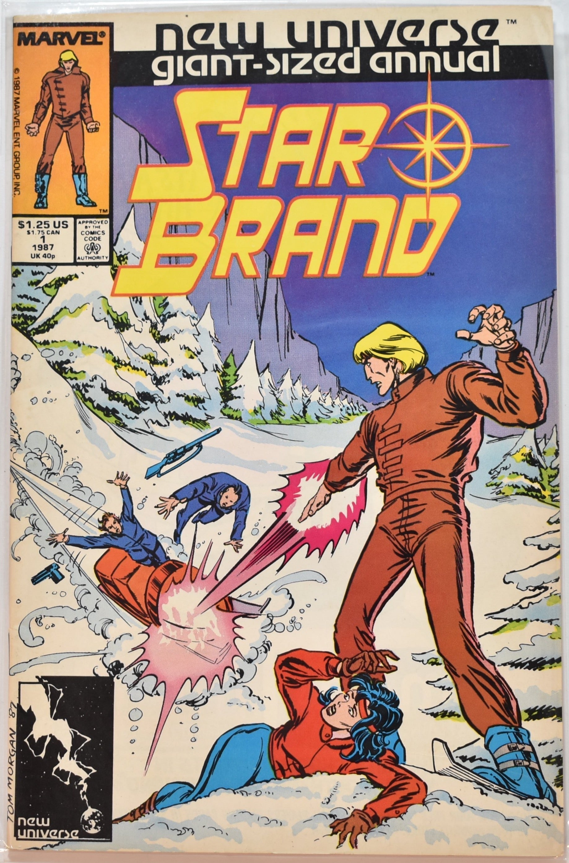 Star Brand 1 1987 Comic Book Marvel Comics