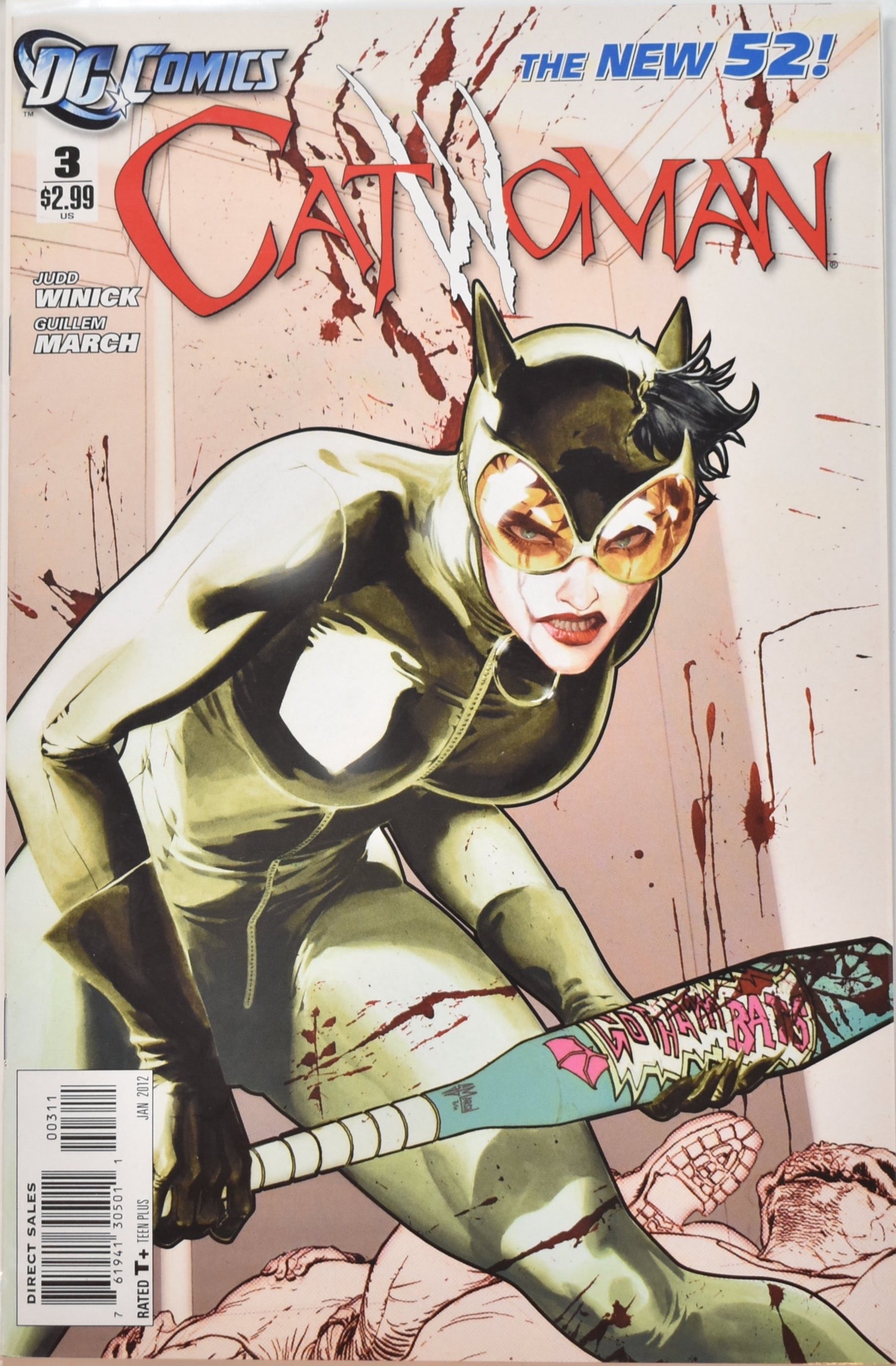 Cat Woman Comic Book No. 3 Dc Comics The New 52