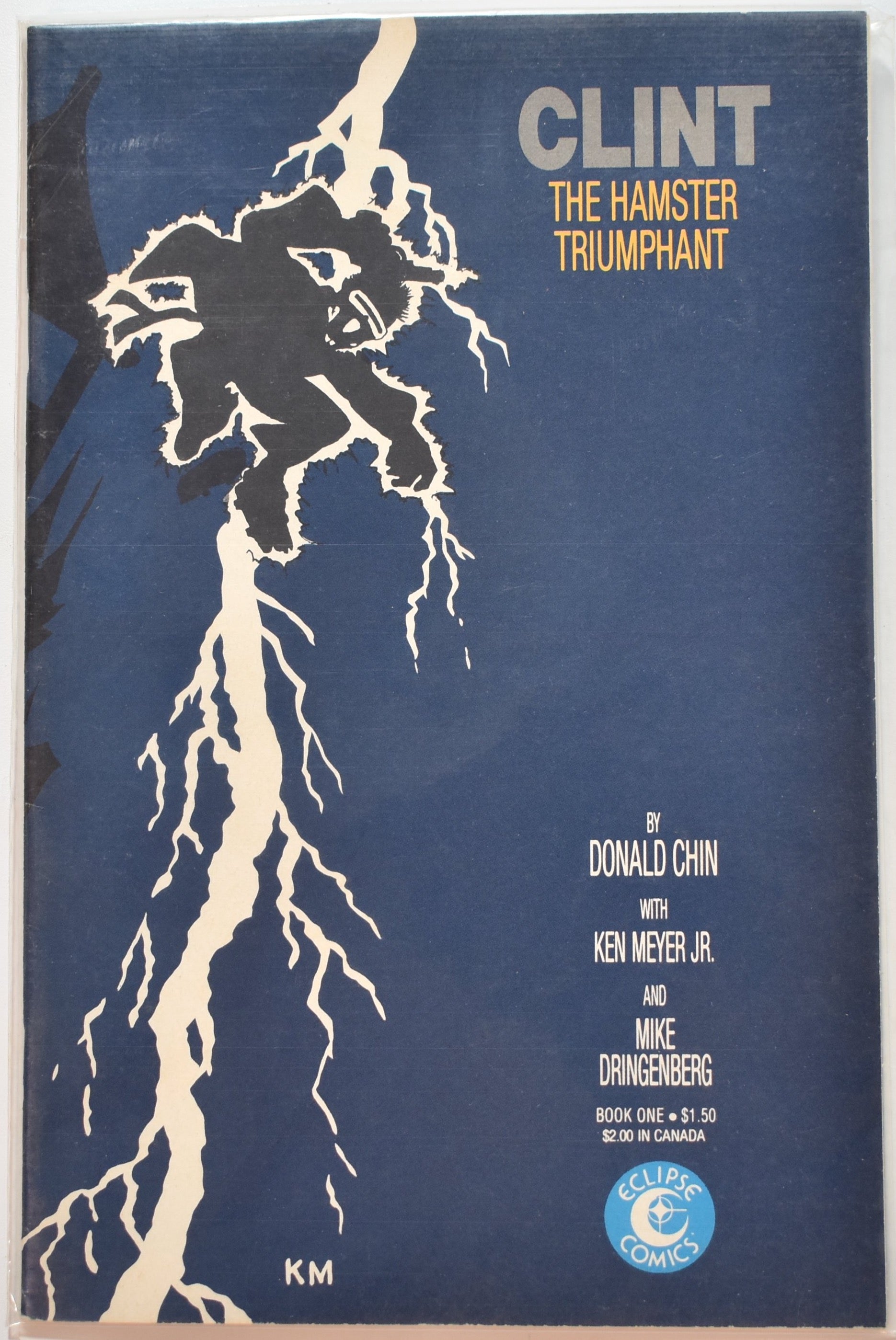 Clint The Hamster Trumphant Eclipse Comics Book Issue 1