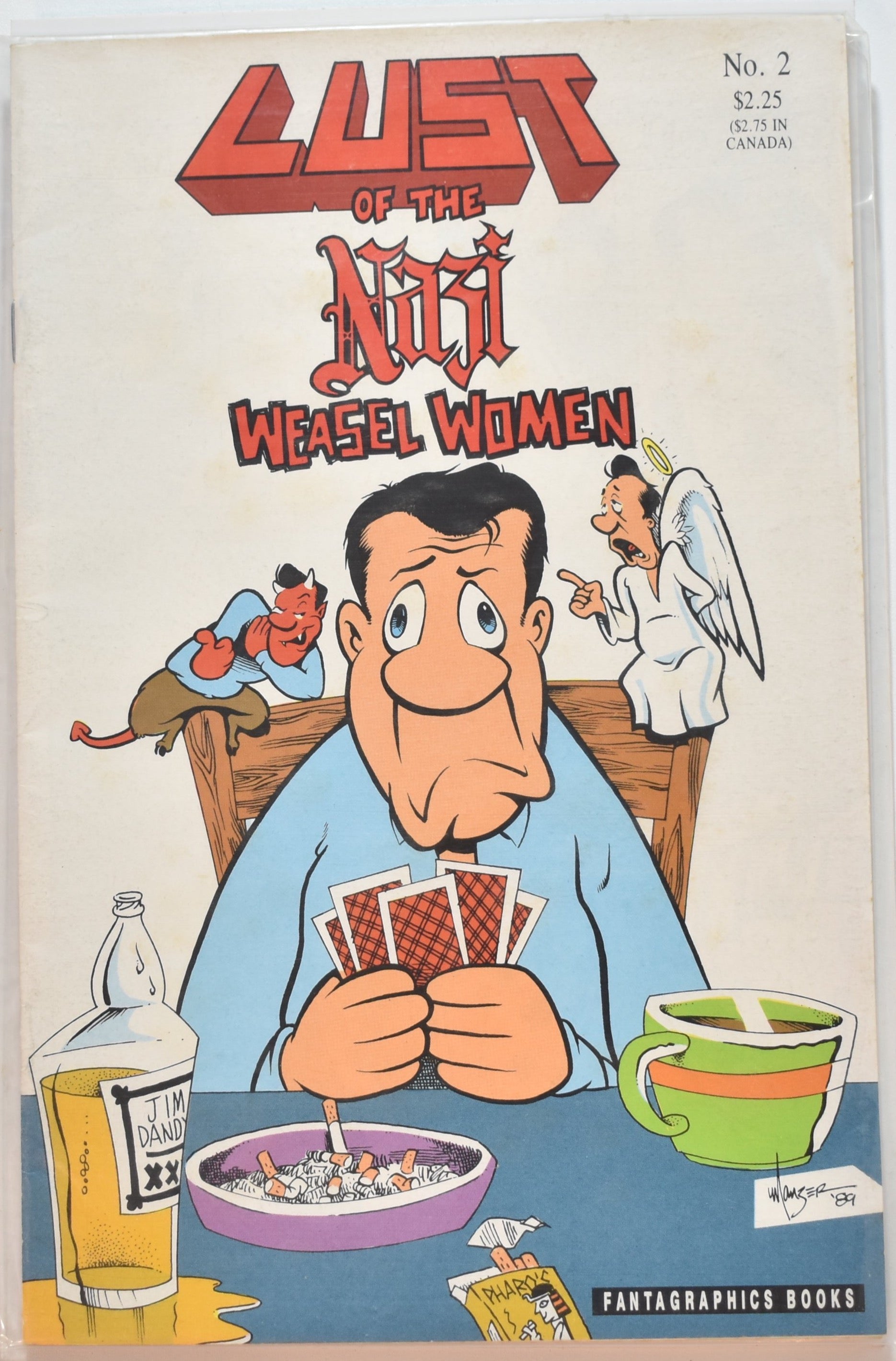 Lust of the Nazi Weasel Woman No. 2 Comic Book First Print