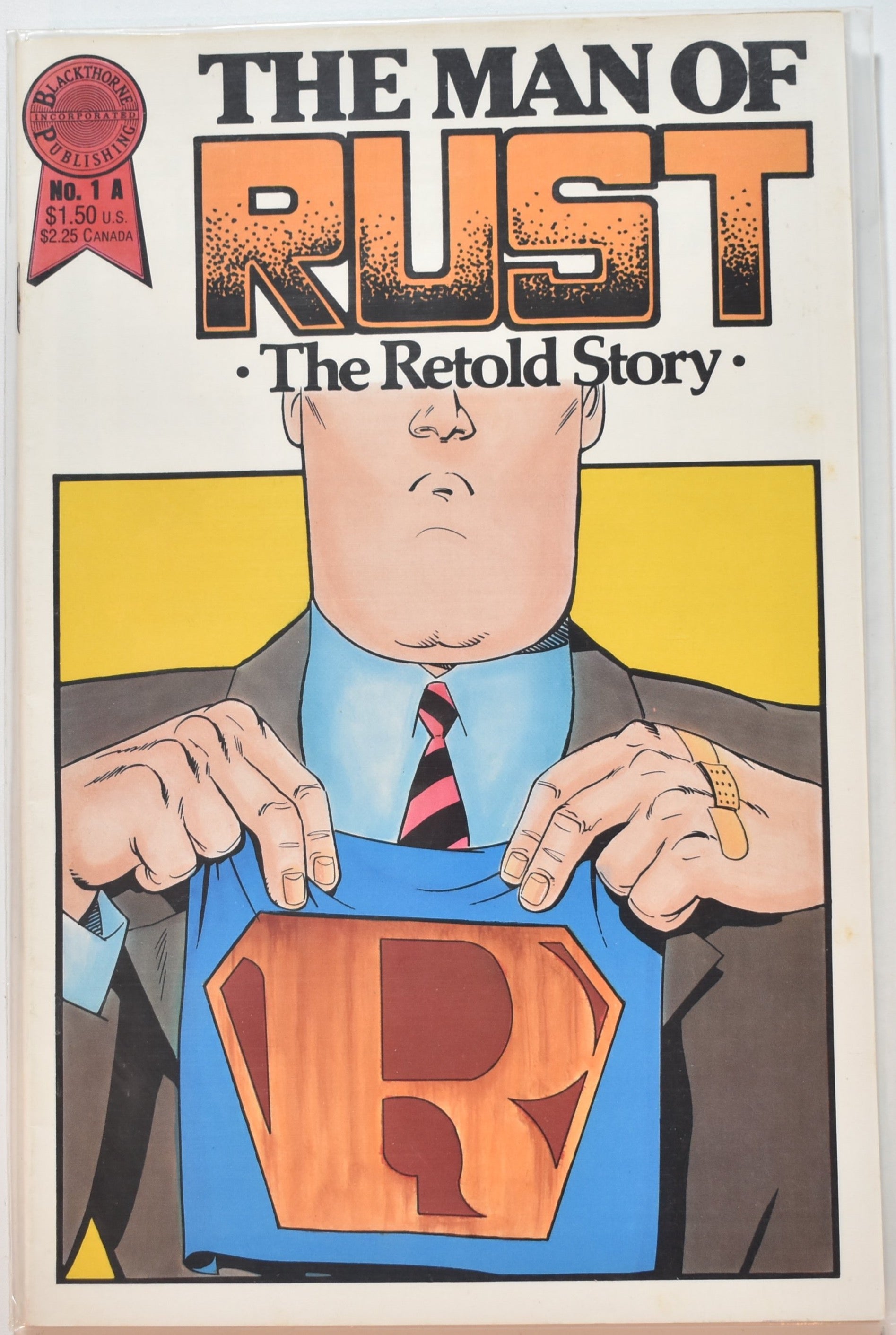 The Man of Rust The Retold Story No. 1 Comic Book Black Thorne