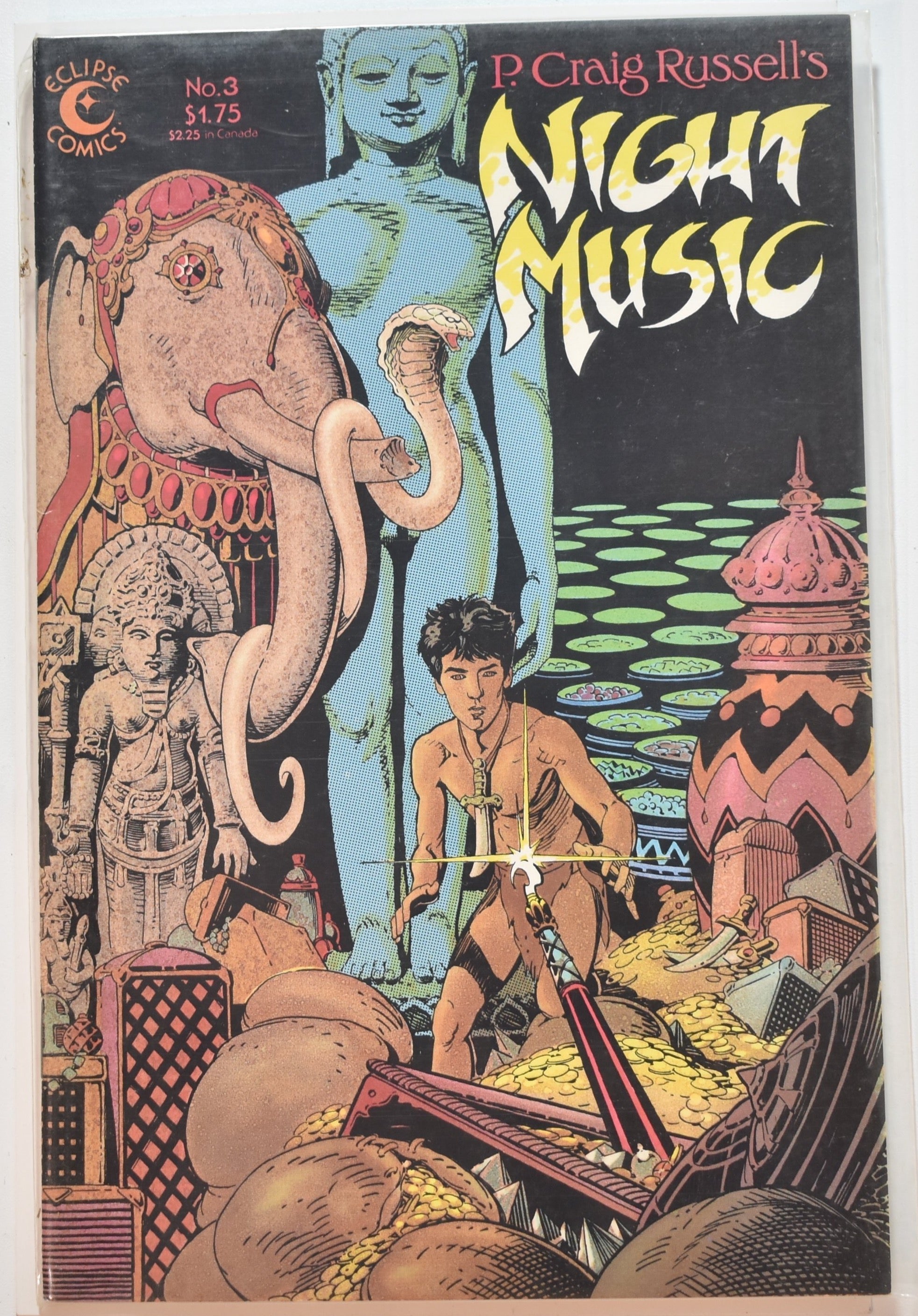 Night Music P Craig Russells No. 3 Eclipse Comics Comic Book