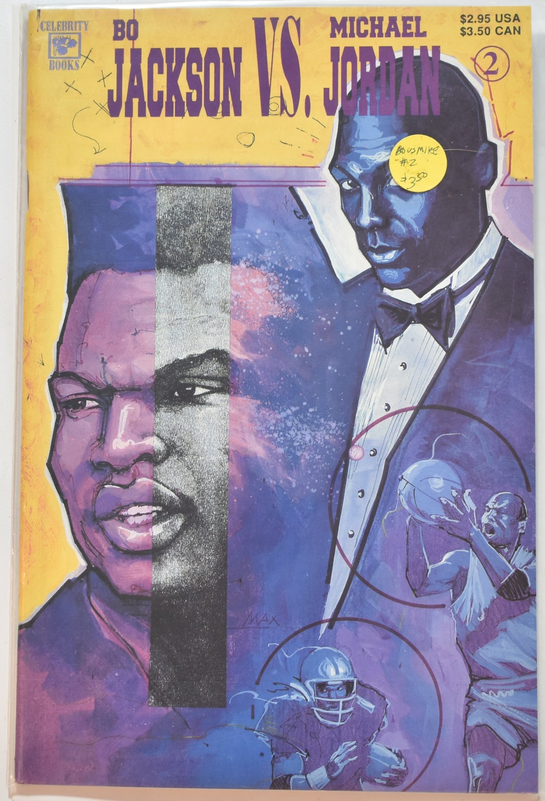 Bo Jackson Vs Michael Jordan 2 Comic Book