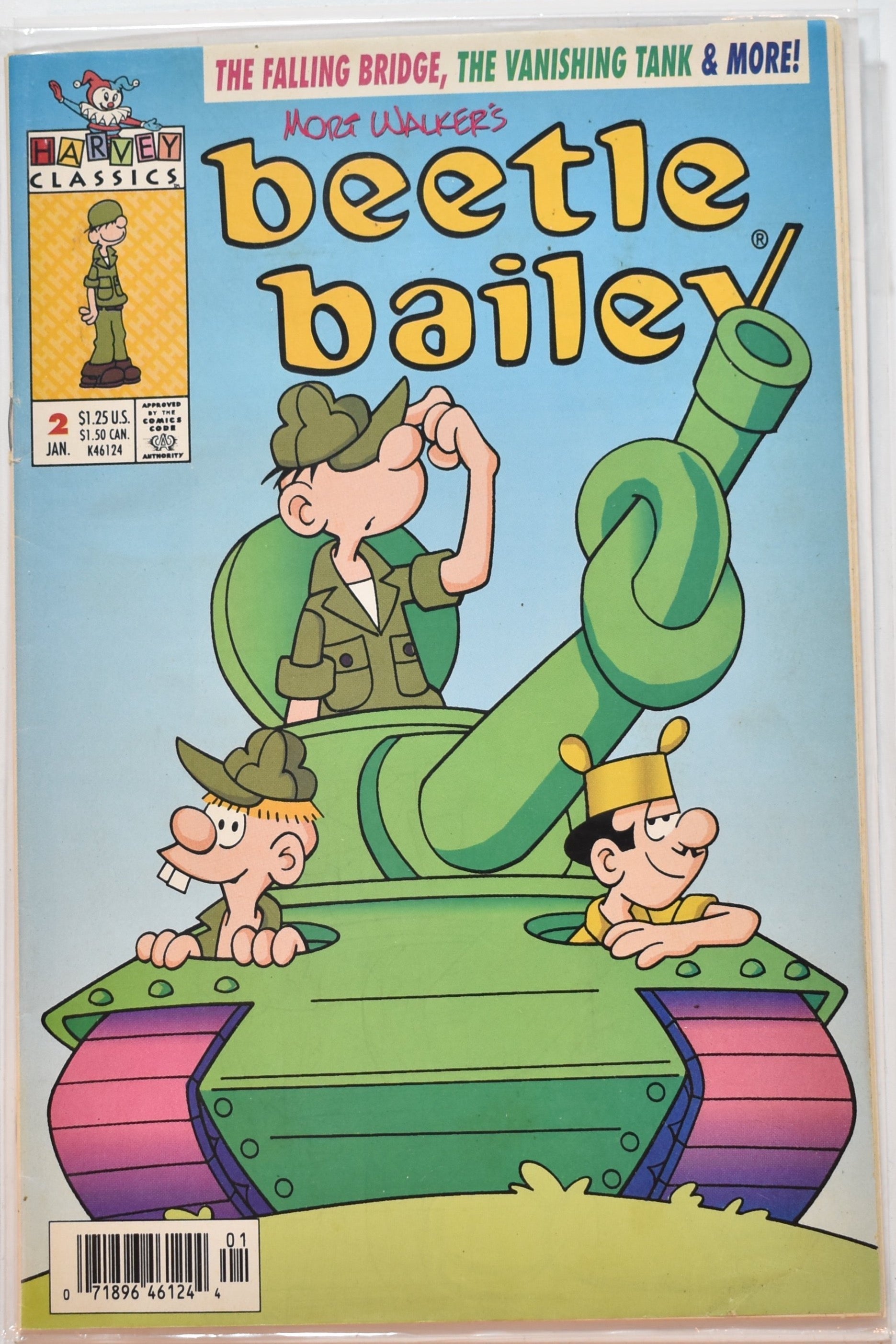 Beetle Bailey 2 Comic Book Harvey Classics