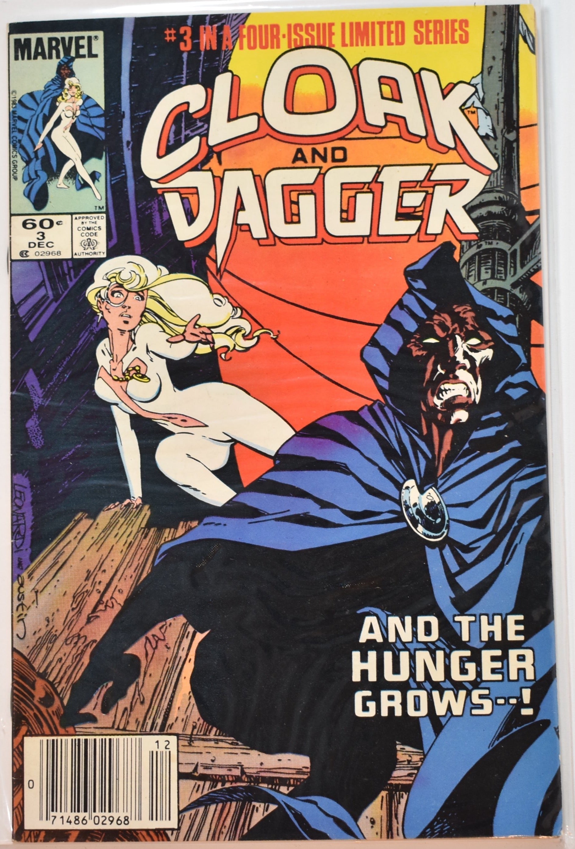 Cloak and Dagger Comic Book Dec 3rd Marvel Comic Book