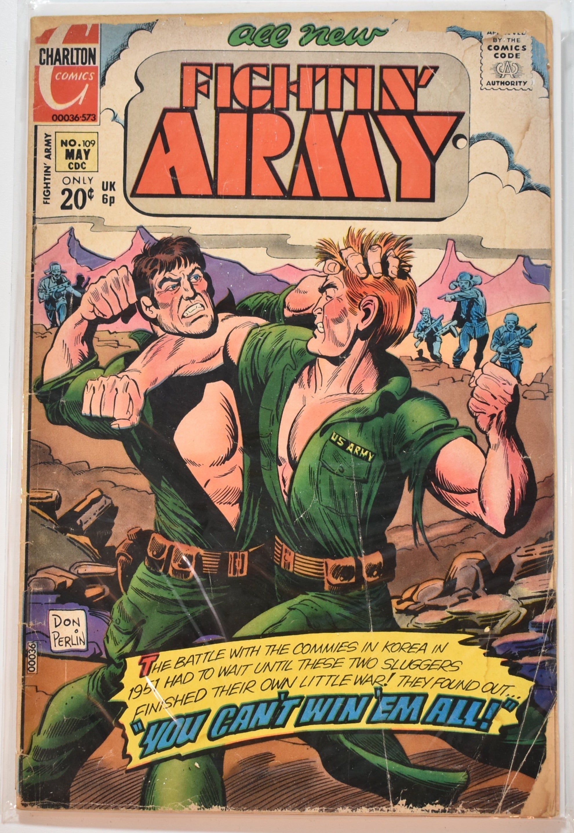Fighting Army no. 109 Charlton Comics