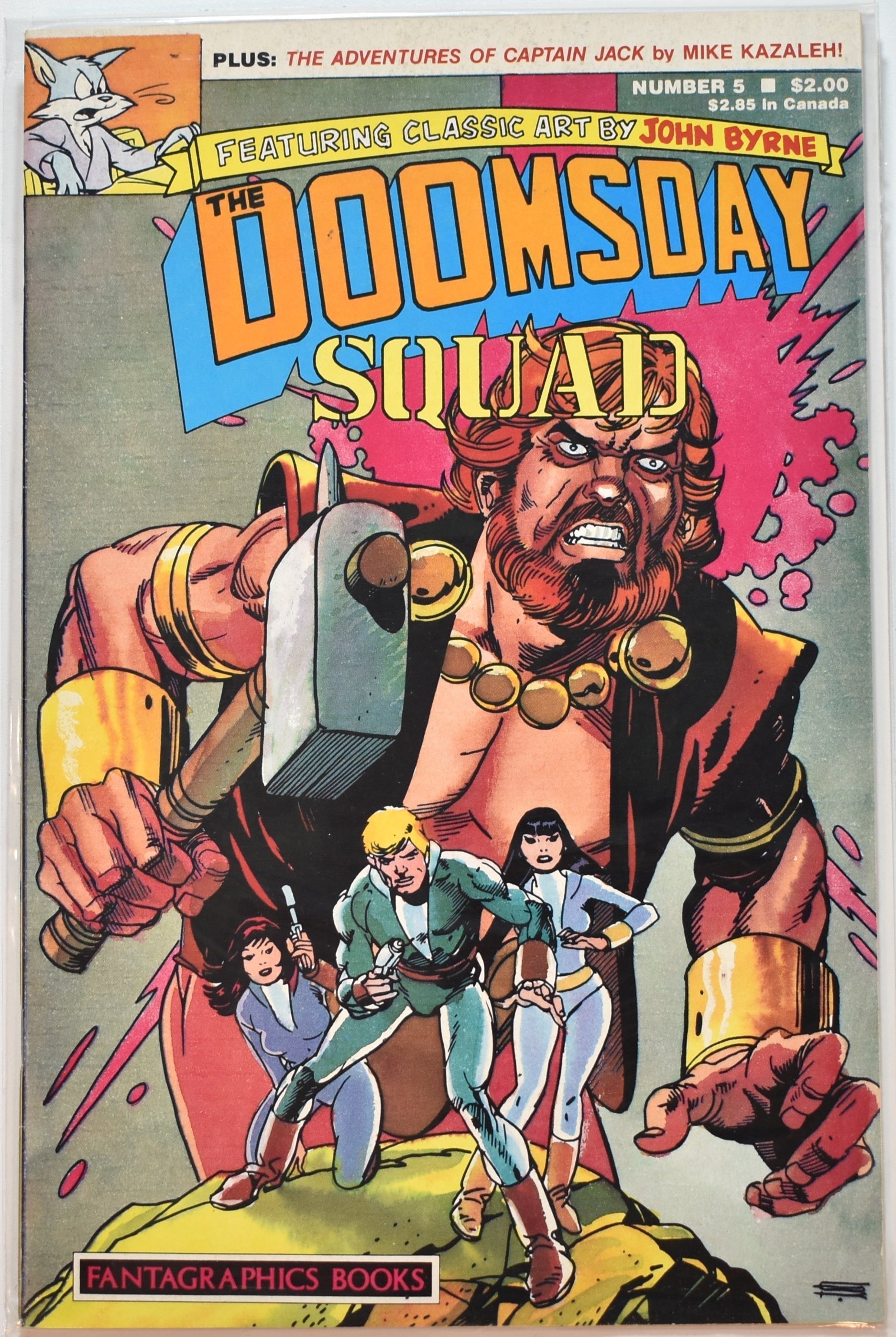 The Dooms Day Squad Number 5 Comic Book Fantagraphics Books
