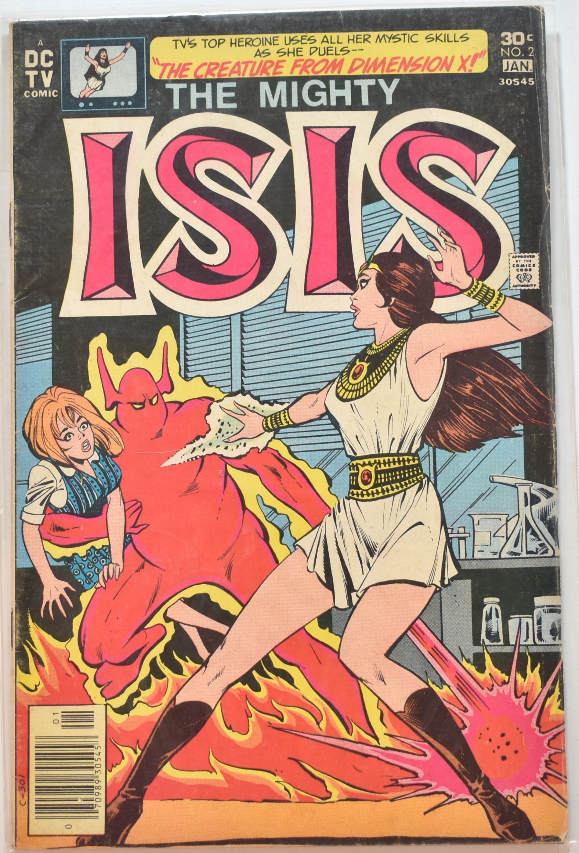The Mighty ISIS No. 2 Comic Book DC TV