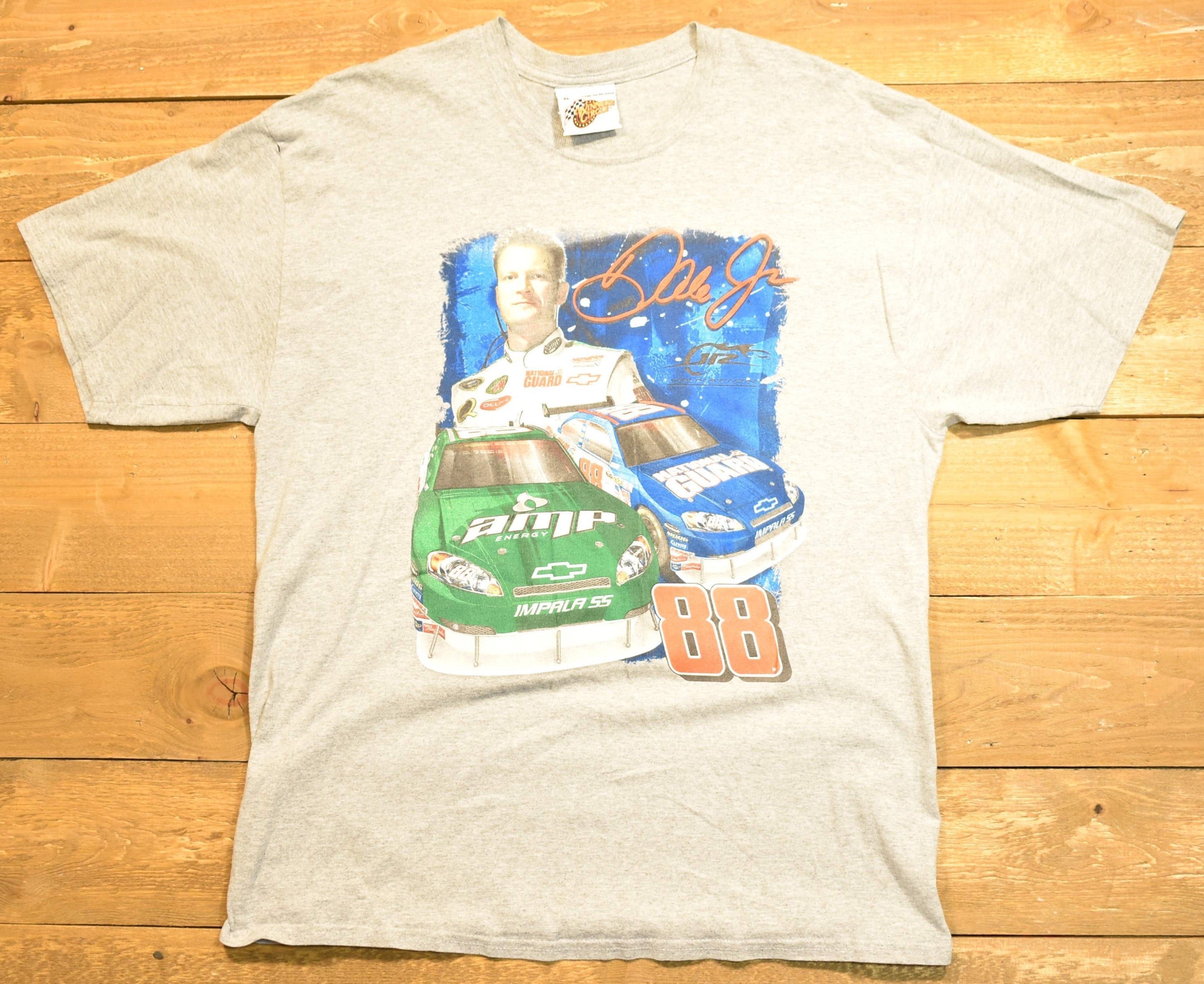 Dale Earnhardt Junior T-shirt winners circle extra large men's T-shirt gray used