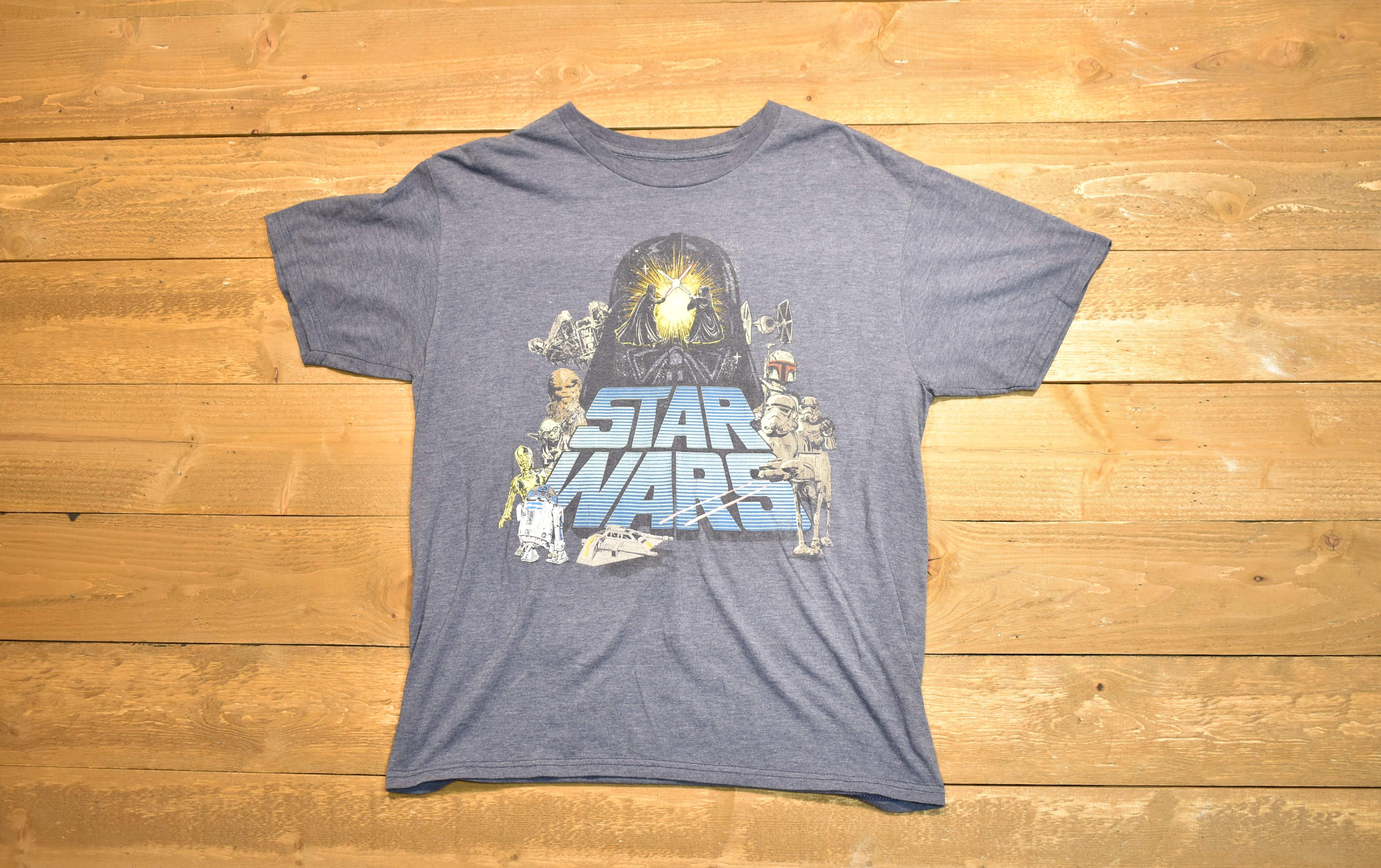 Star Wars T-shirt large men's authentic T-shirt used