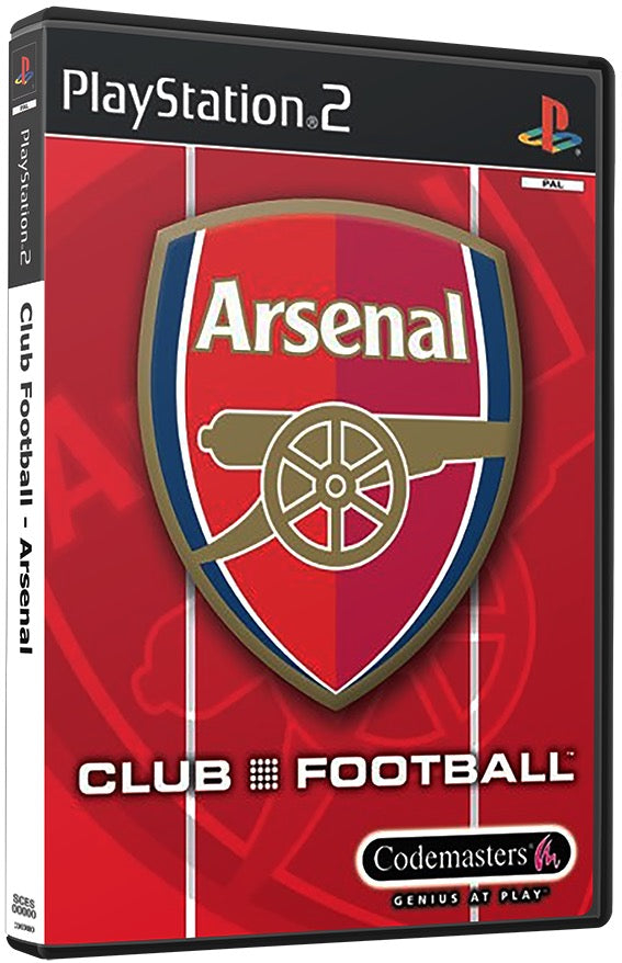 Club Football - Arsenal PS2 Sony Playstation 2 Used Video Game PS2