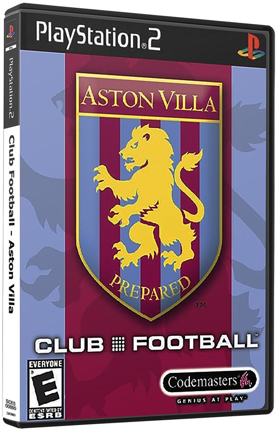 Club Football - Aston Villa PS2 Sony Playstation 2 Used Video Game PS2
