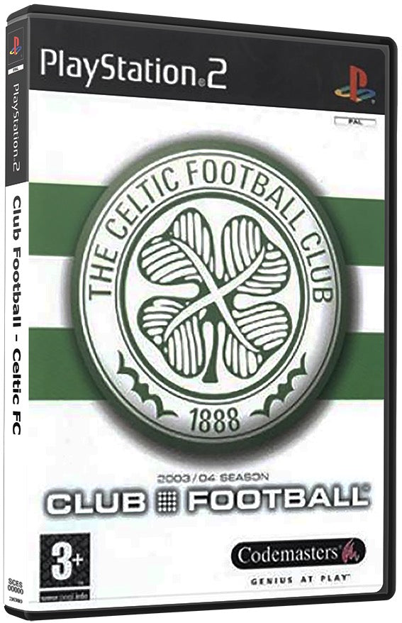Club Football - Celtic FC PS2 Sony Playstation 2 Used Video Game PS2