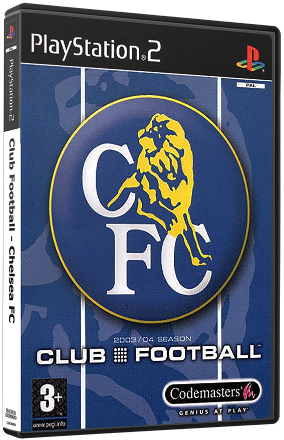 Club Football - Chelsea FC PS2 Sony Playstation 2 Used Video Game PS2