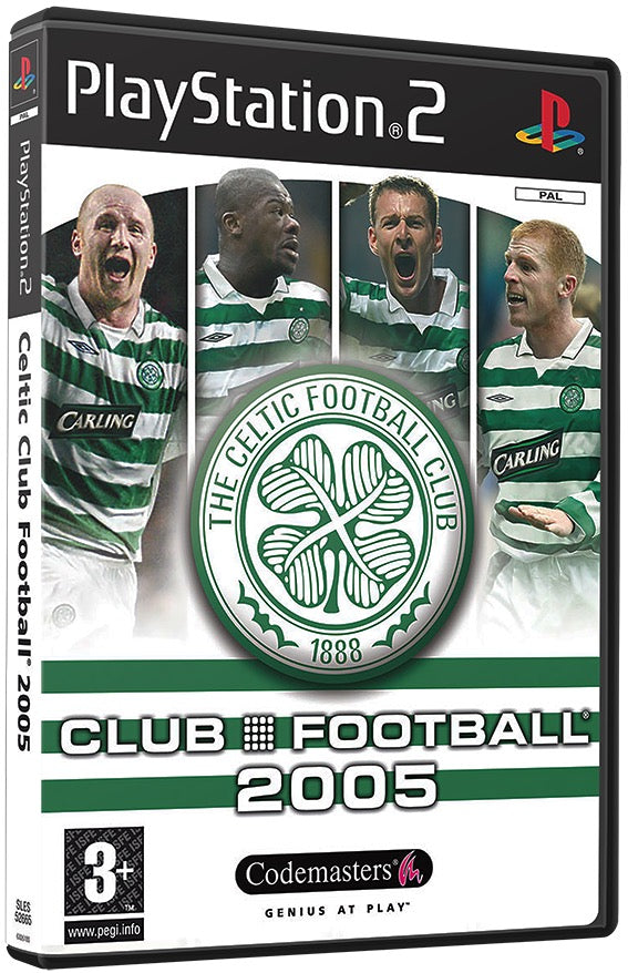 Club Football 2005 - Celtic FC PS2 Sony Playstation 2 Used Video Game PS2