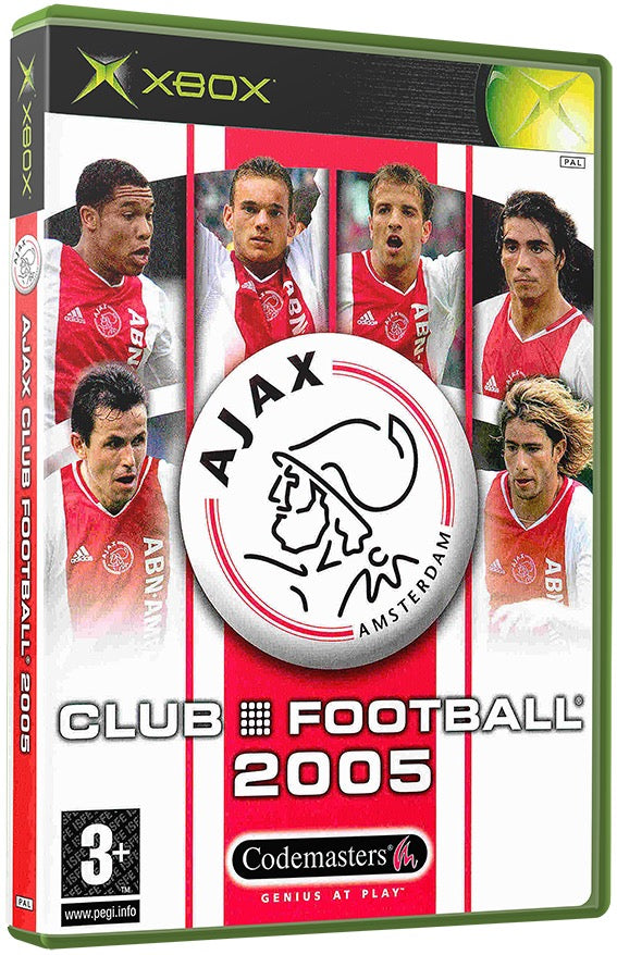 Club Football Used Microsoft XBOX Original Video Game