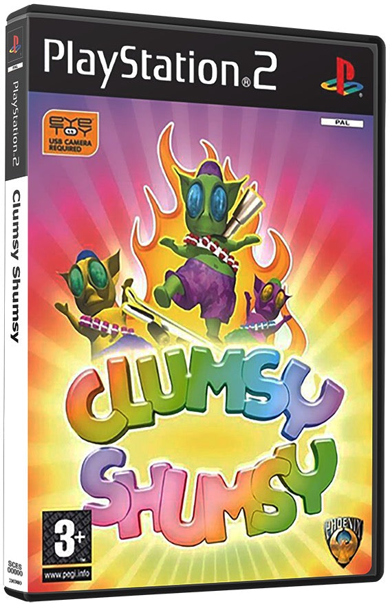 Clumsy Shumsy PS2 Sony Playstation 2 Used Video Game PS2