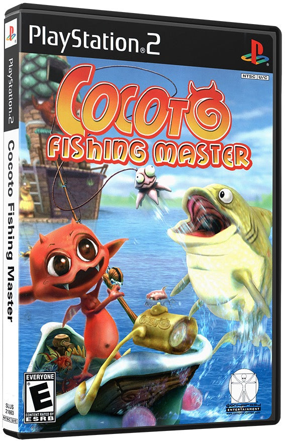 Cocoto Fishing Master PS2 Sony Playstation 2 Used Video Game PS2