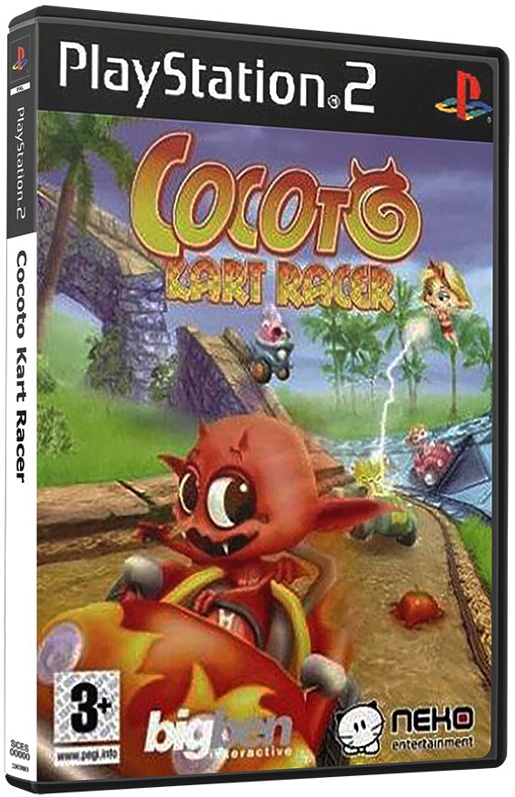 Cocoto Kart Racer PS2 Sony Playstation 2 Used Video Game PS2