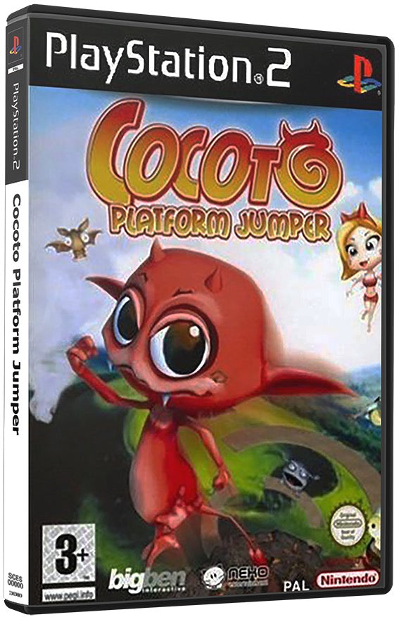 Cocoto Platform Jumper PS2 Sony Playstation 2 Used Video Game PS2