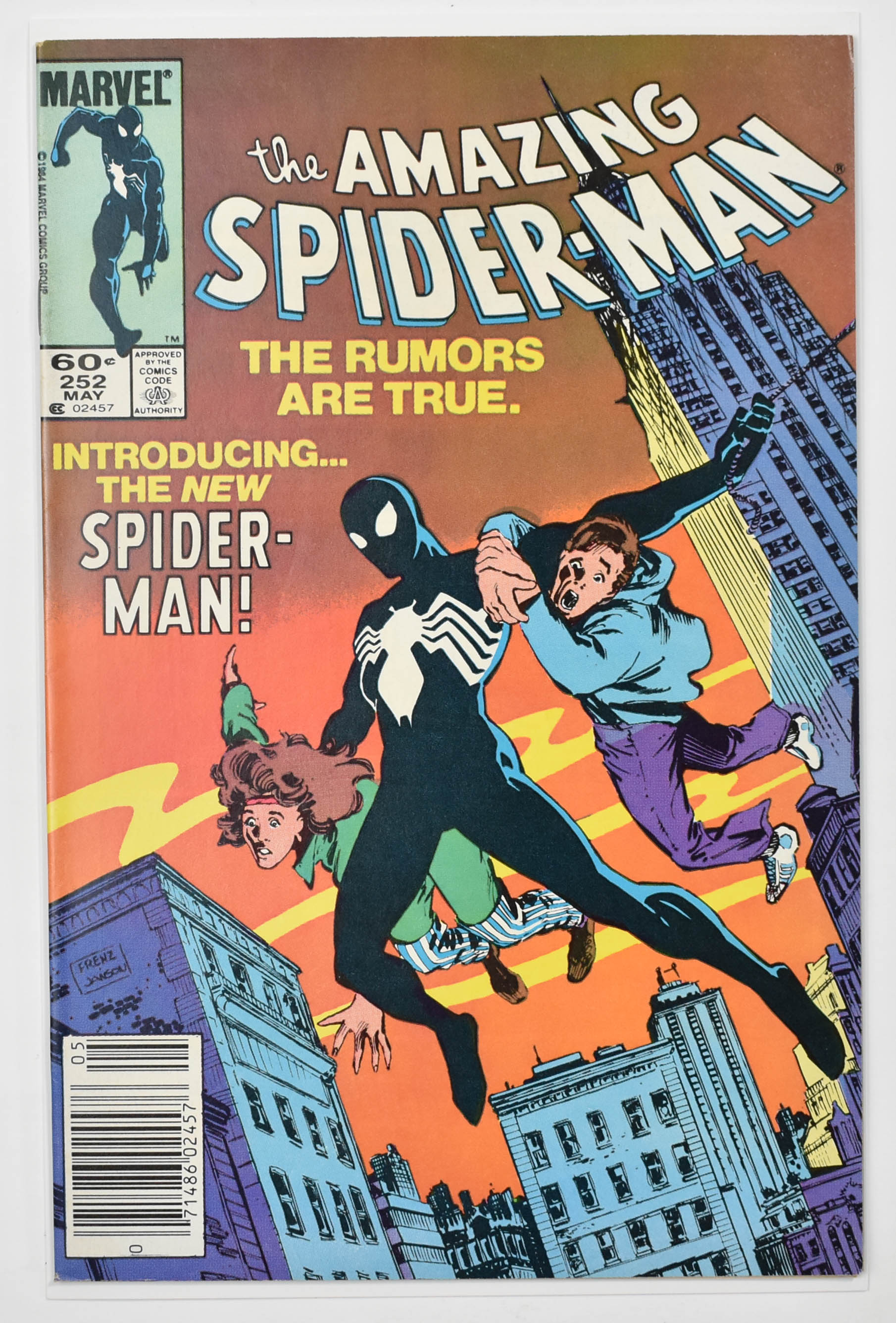 The Amazing Spider Man Marvel Comic Book 252 May