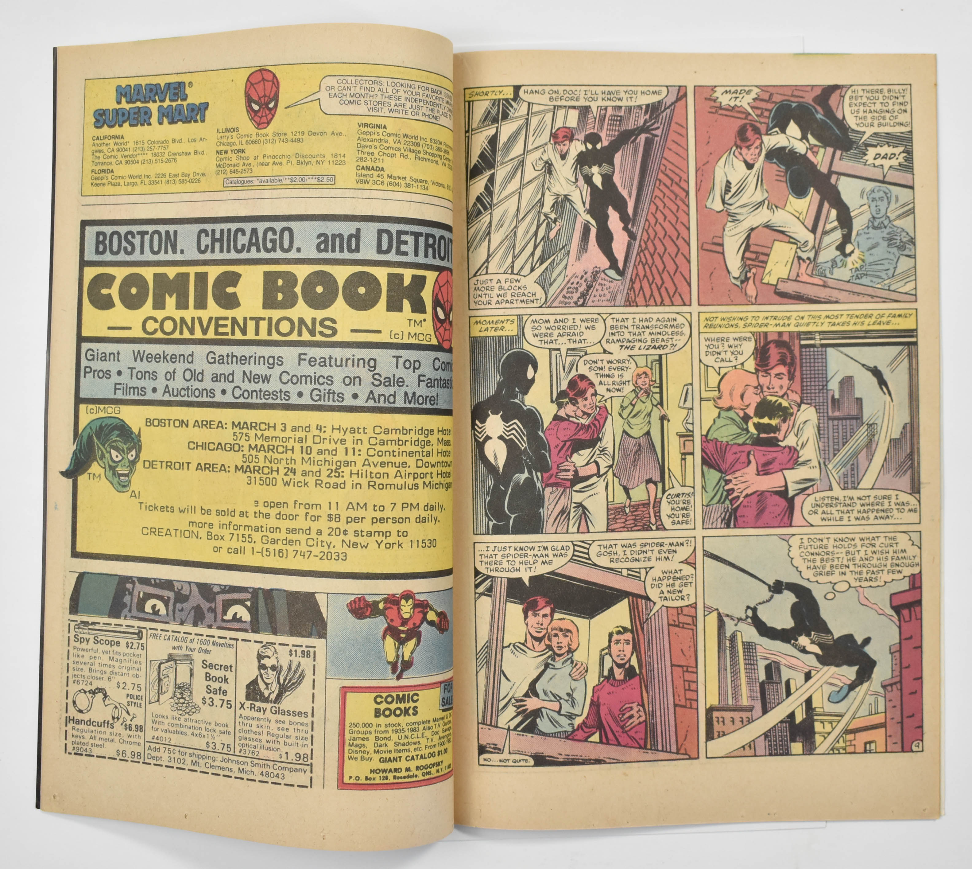 The Amazing Spider Man Marvel Comic Book 252 May