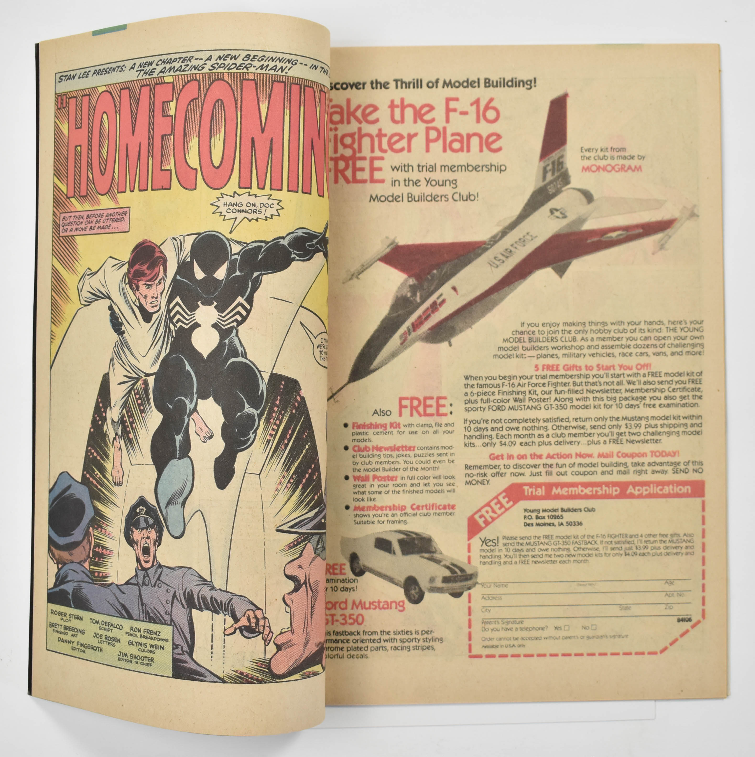 The Amazing Spider Man Marvel Comic Book 252 May