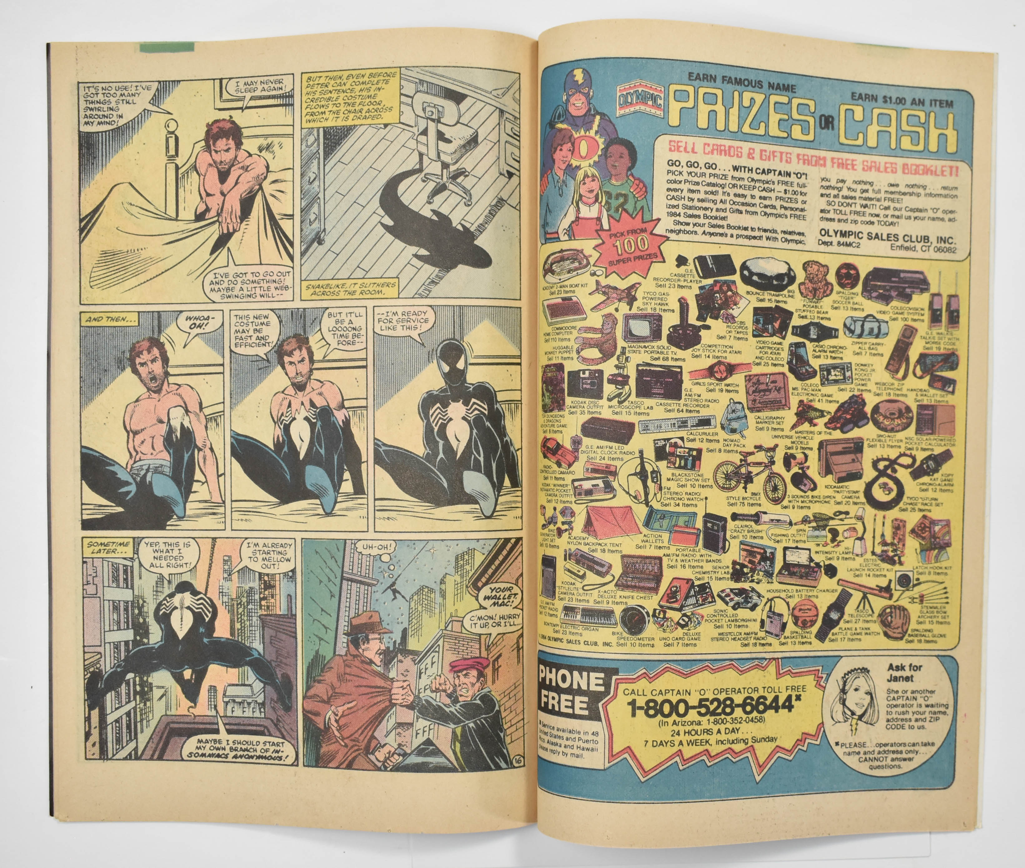 The Amazing Spider Man Marvel Comic Book 252 May