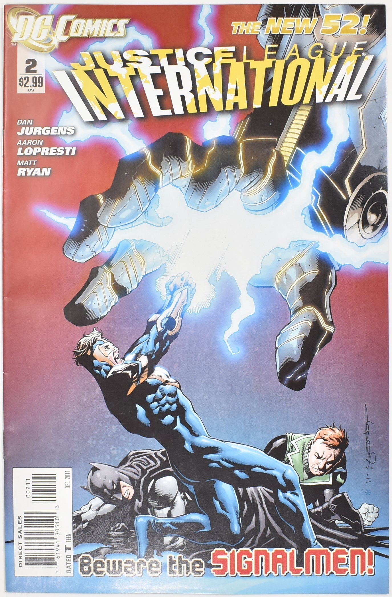 Justice League International 2 Dc Comics Comic Books