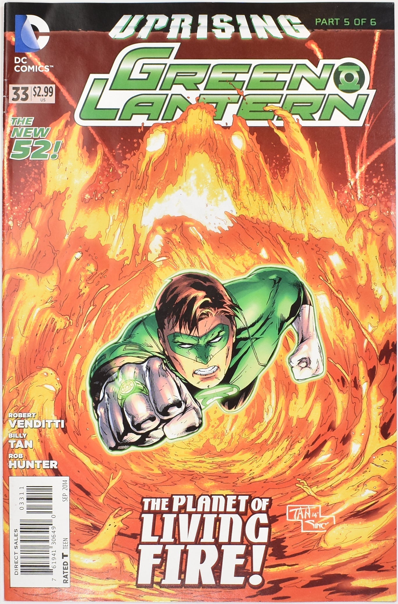 Green Lantern 33 Dc Comics Comic Book