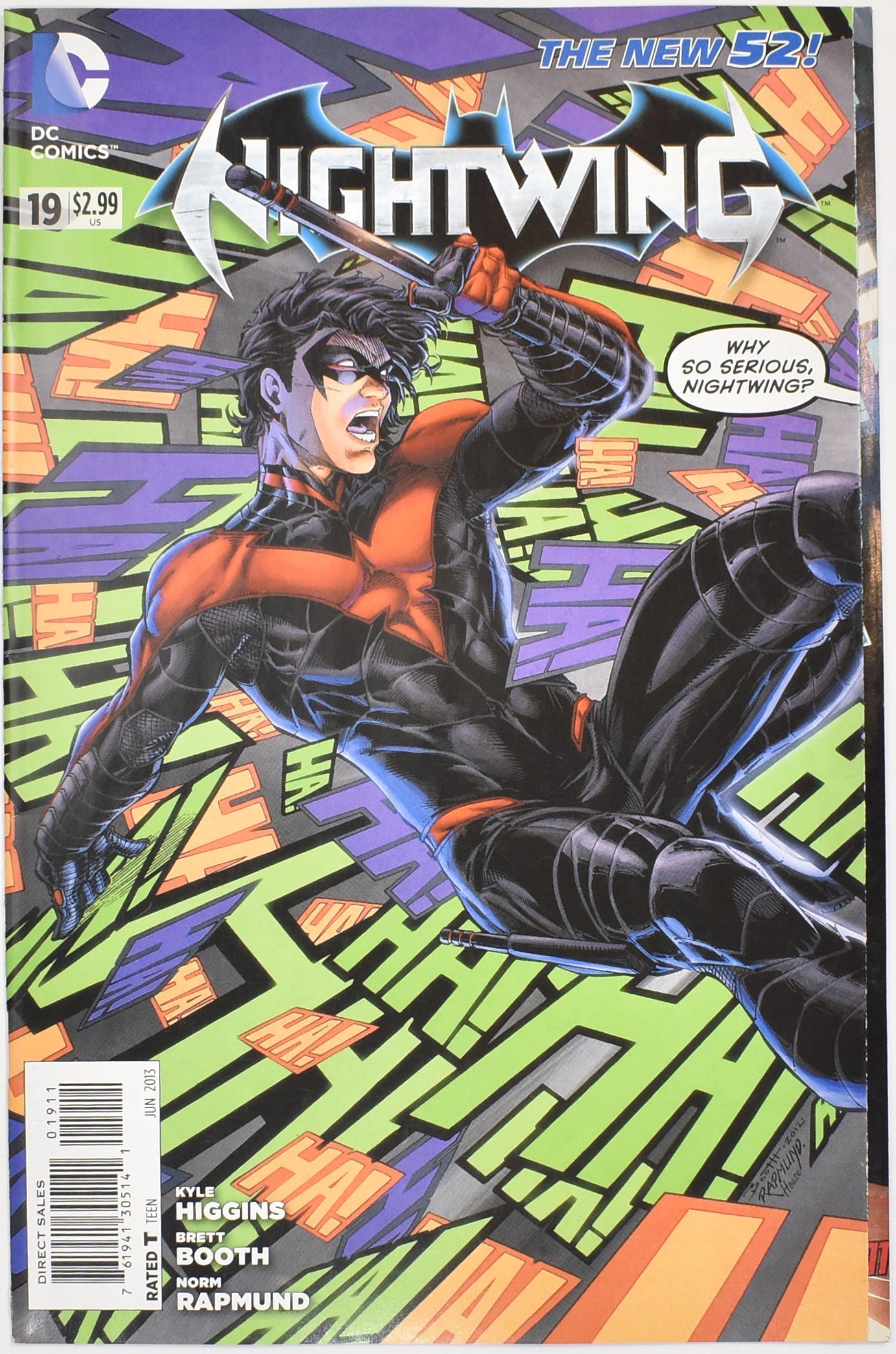 Night Wing 19 Dc Comics Why so Serious Night Wing