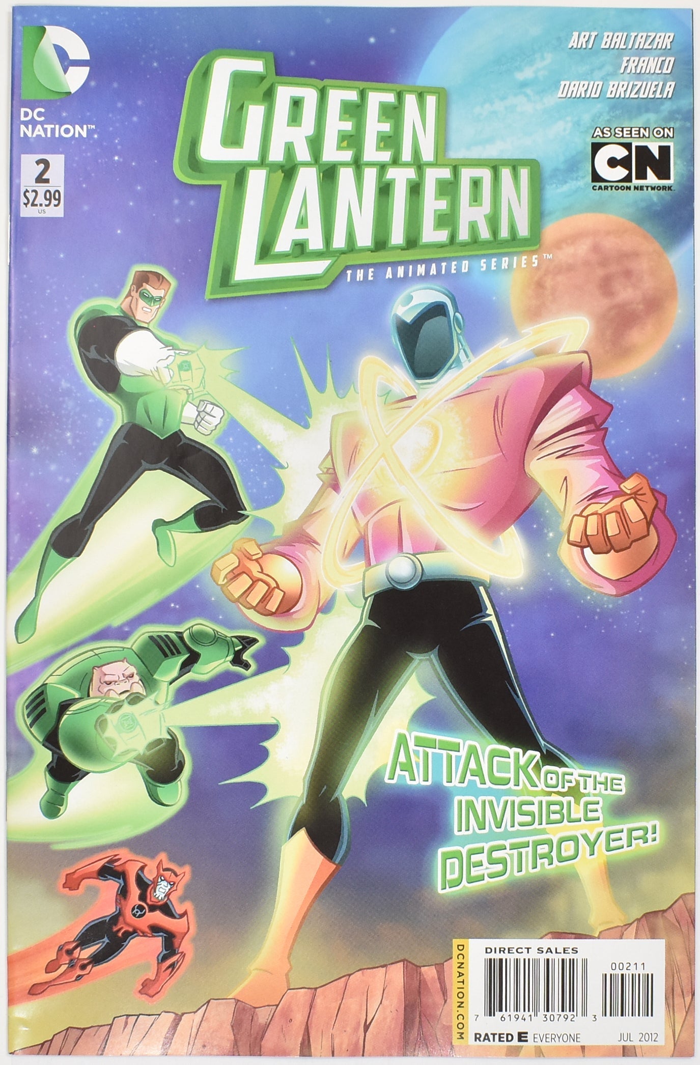 Green Lantern 2 Dc Comics Comic Book
