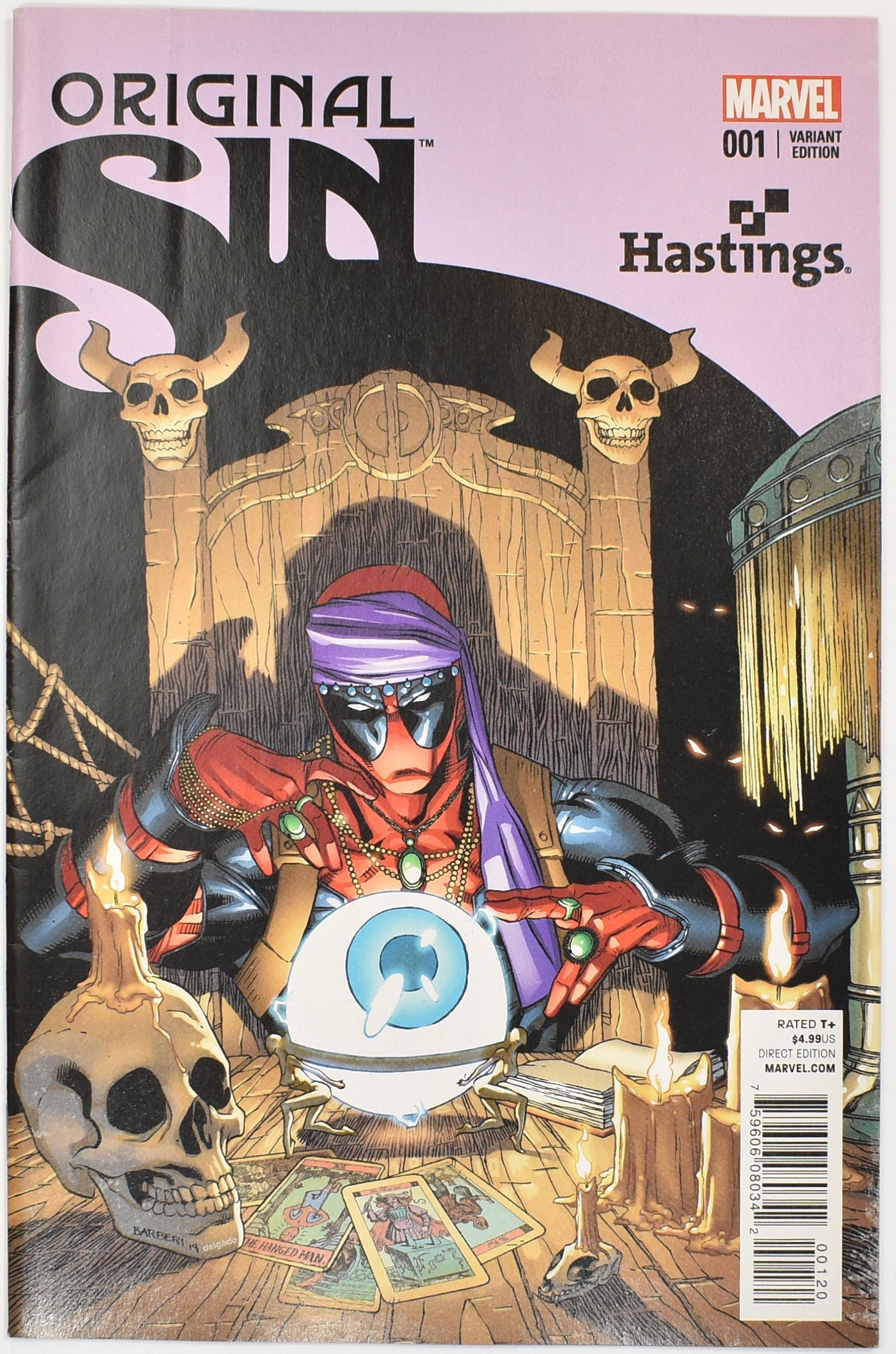 Deadpool Original Sin Hastings Variant 001