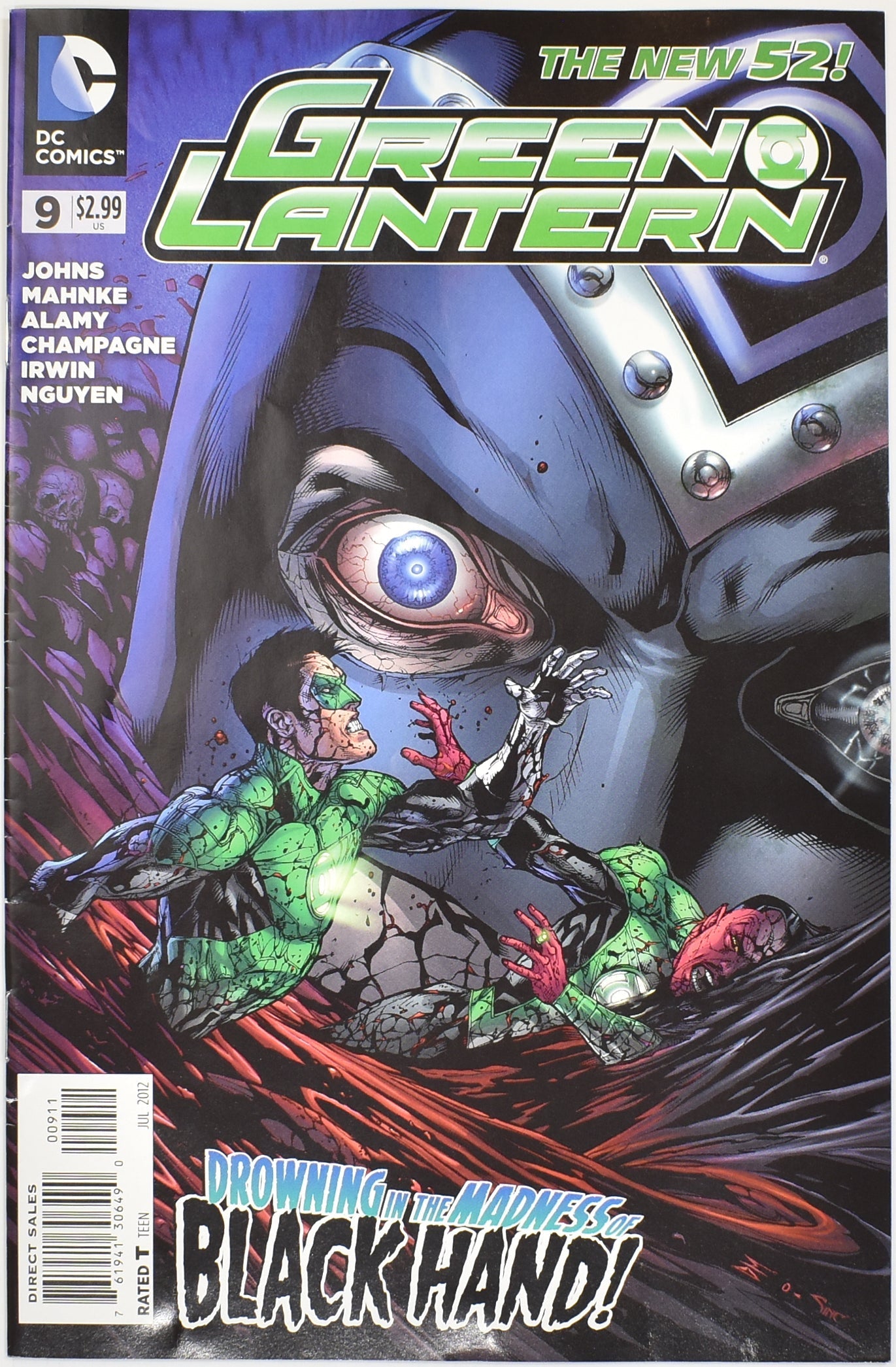 Green Lantern 9 Comic Book Dc Comics Comic Book