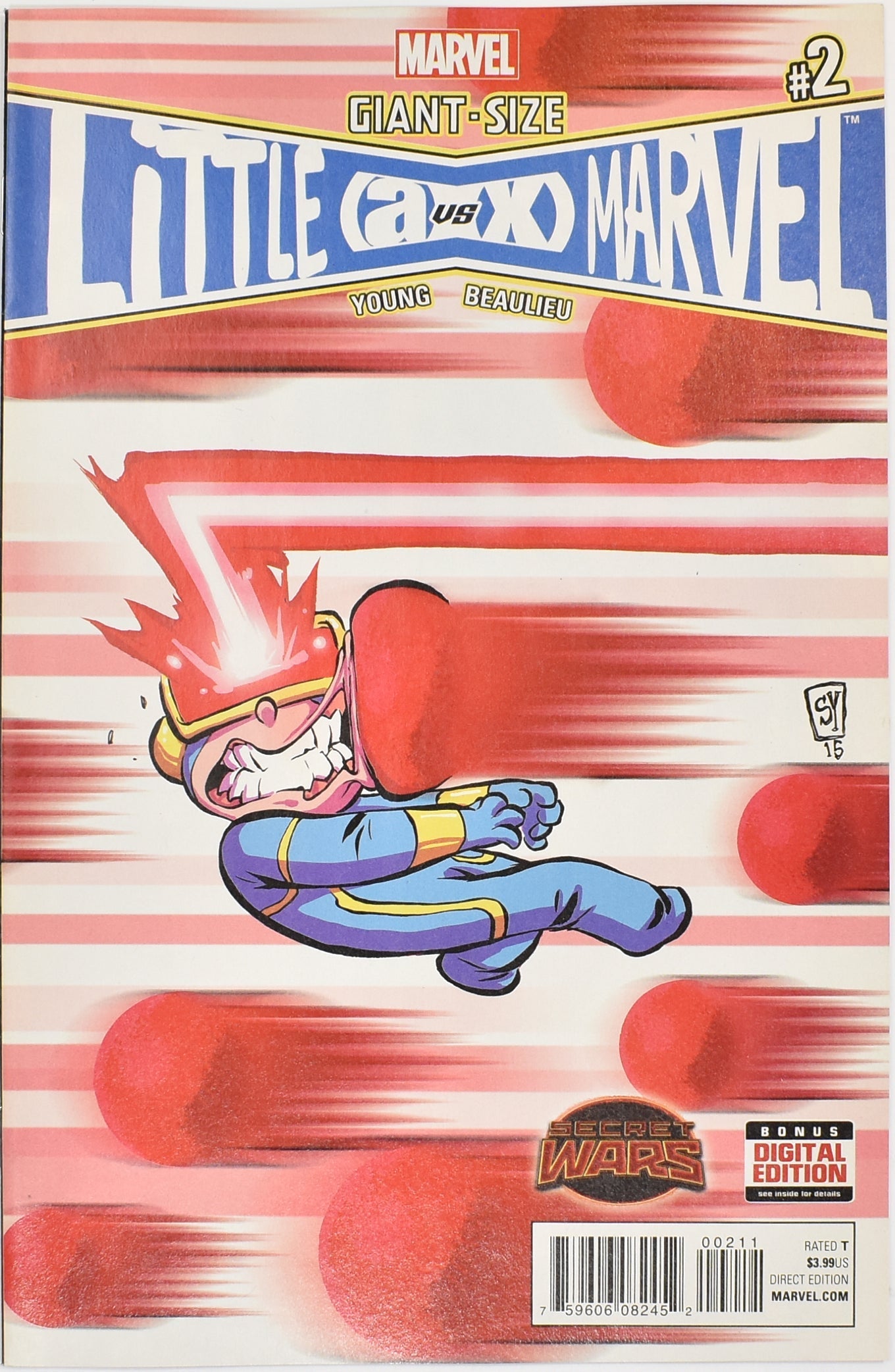 Little Marvel Avx Marvel Comic Book Issue 2 Giant Size Marvel