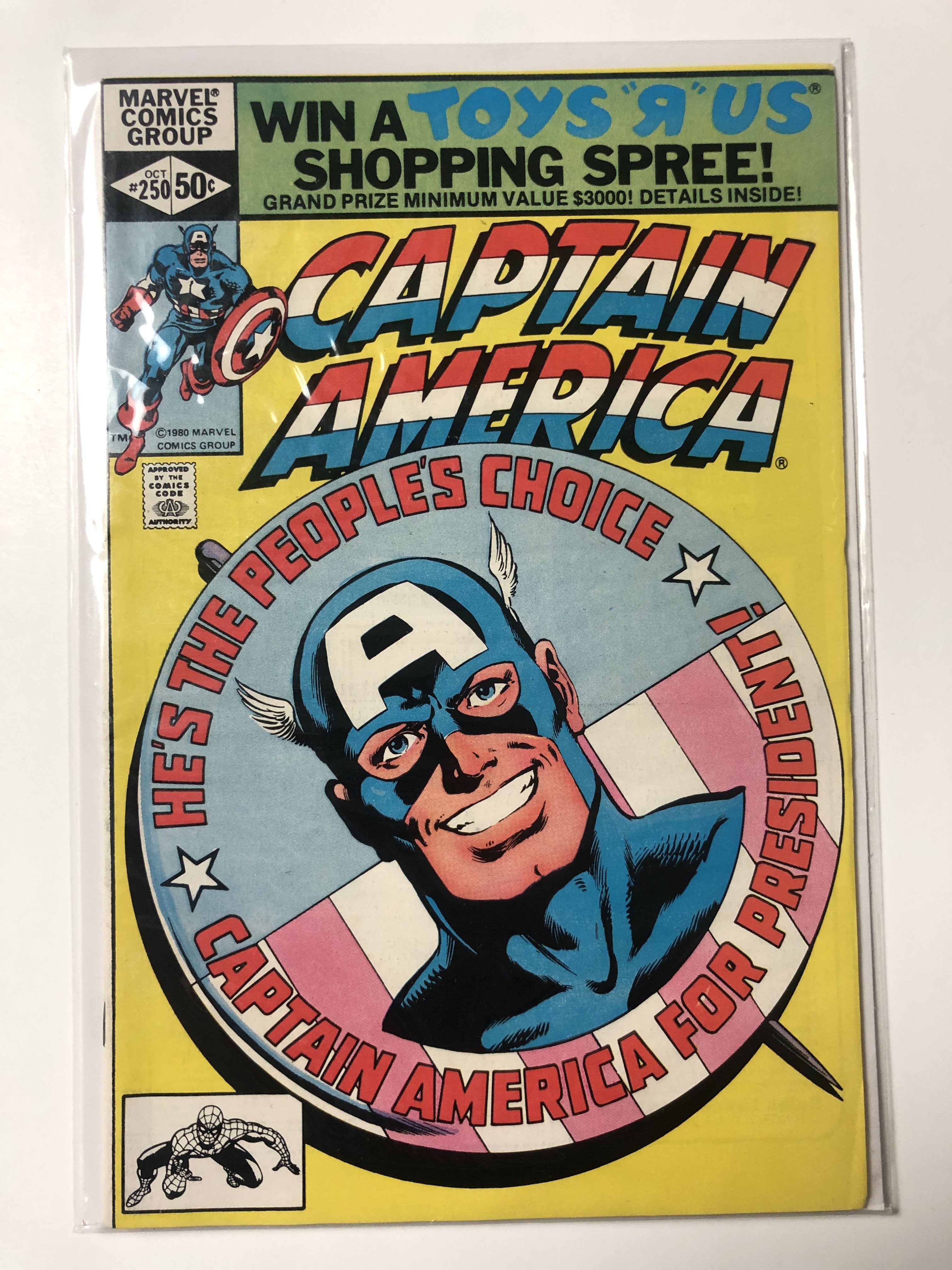 Captain America 250 Hes the peoples Choice