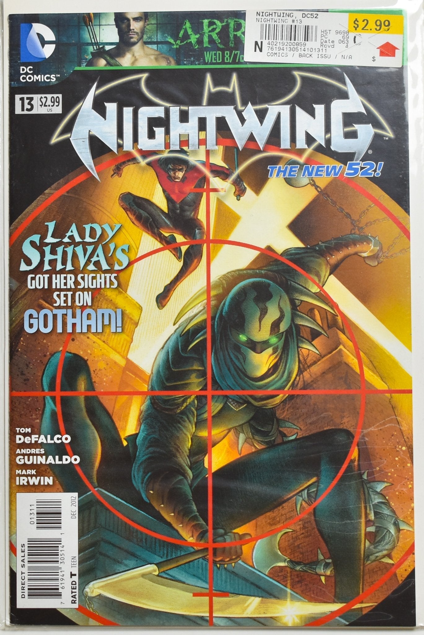 Night Wing Lady Shivas got Her Sights Set on Gotham