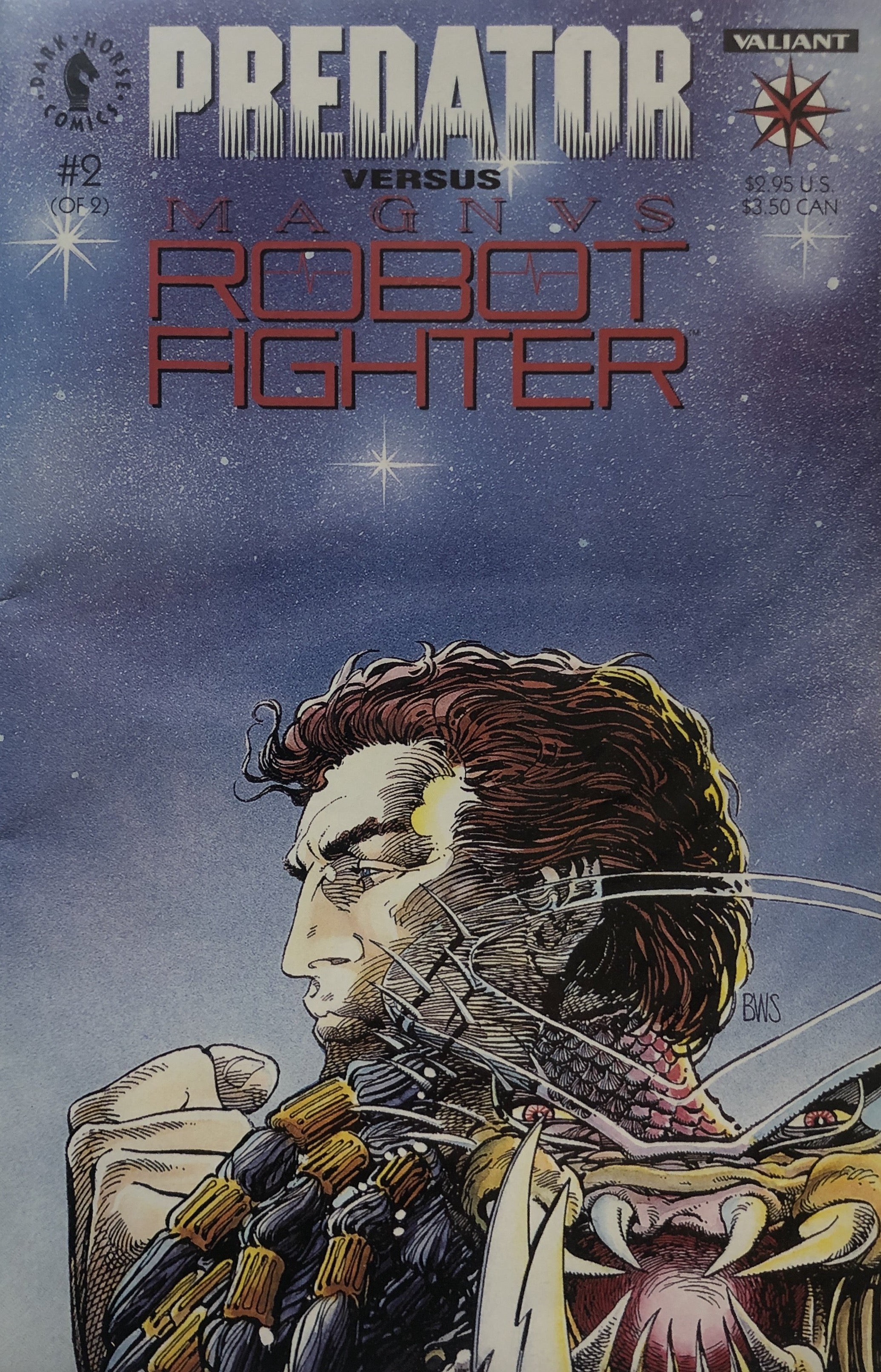 Predator Versus Magnvs Robot Fighter 2 Valiant Dark Horse Comic Books